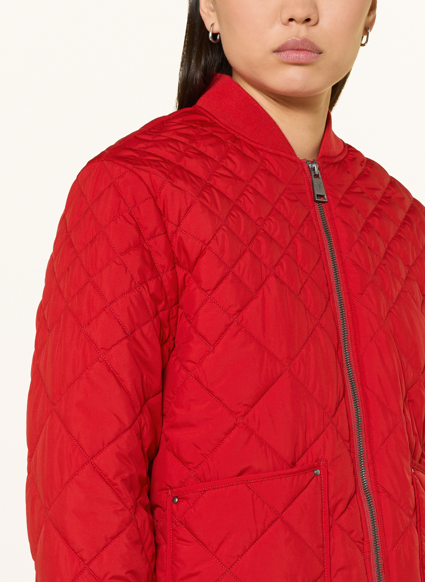 FUCHS SCHMITT prošívaná bunda: ČERVENÁ