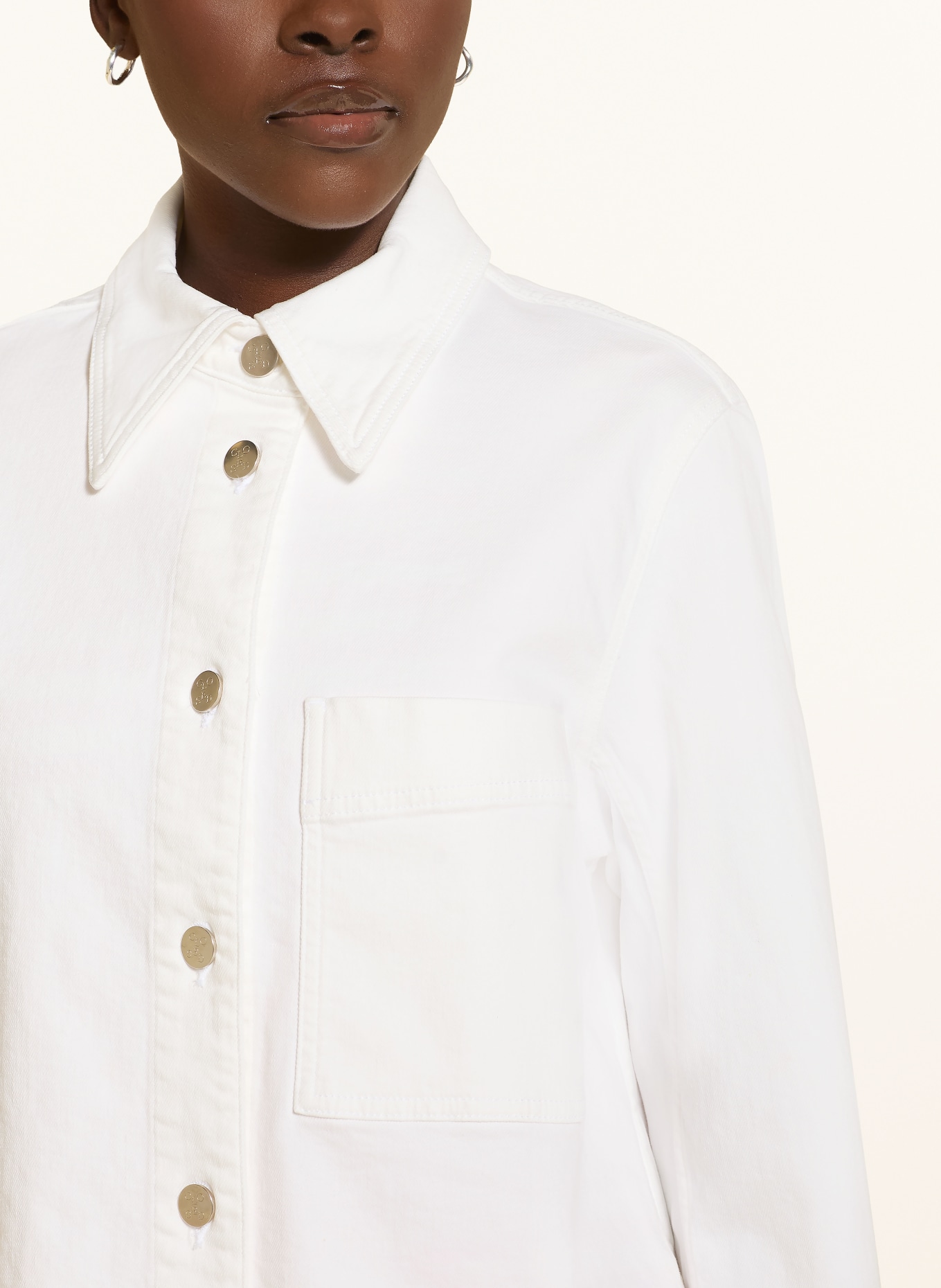 CLOSED Denim jacket: 200 WHITE