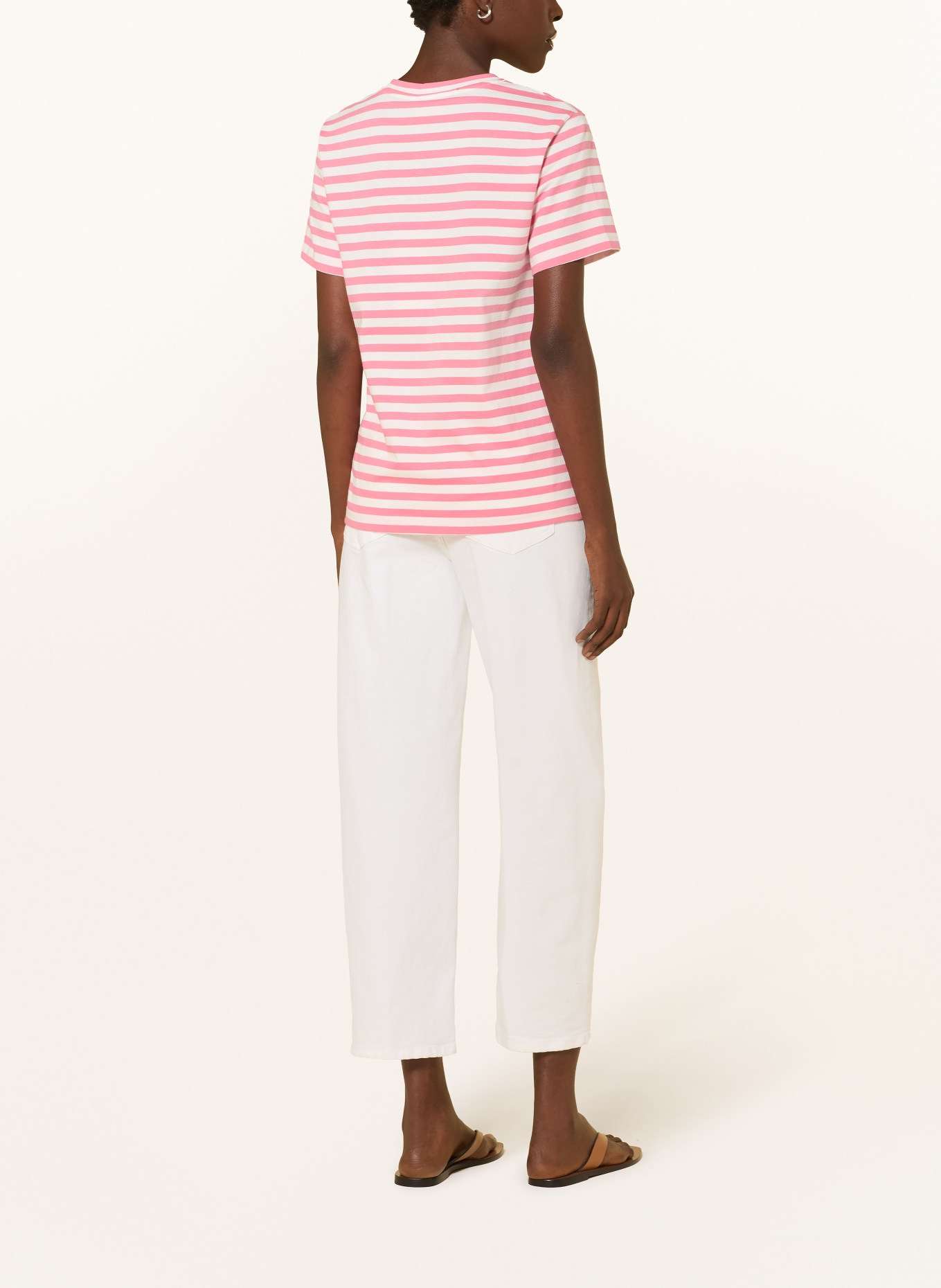 CLOSED T-Shirt: ROSA / WEISS