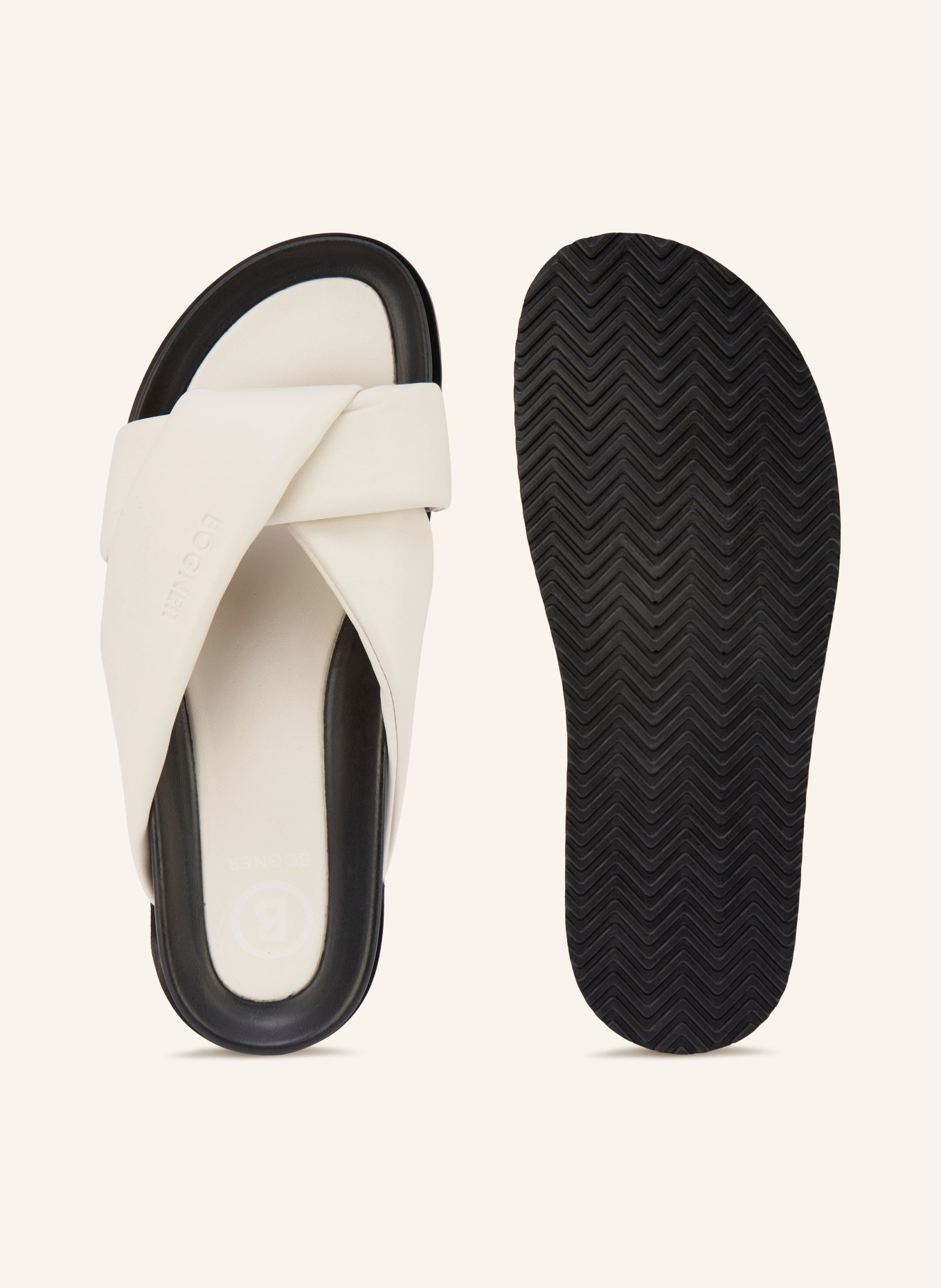 BOGNER Pantoletten SIROLO 1: WEISS