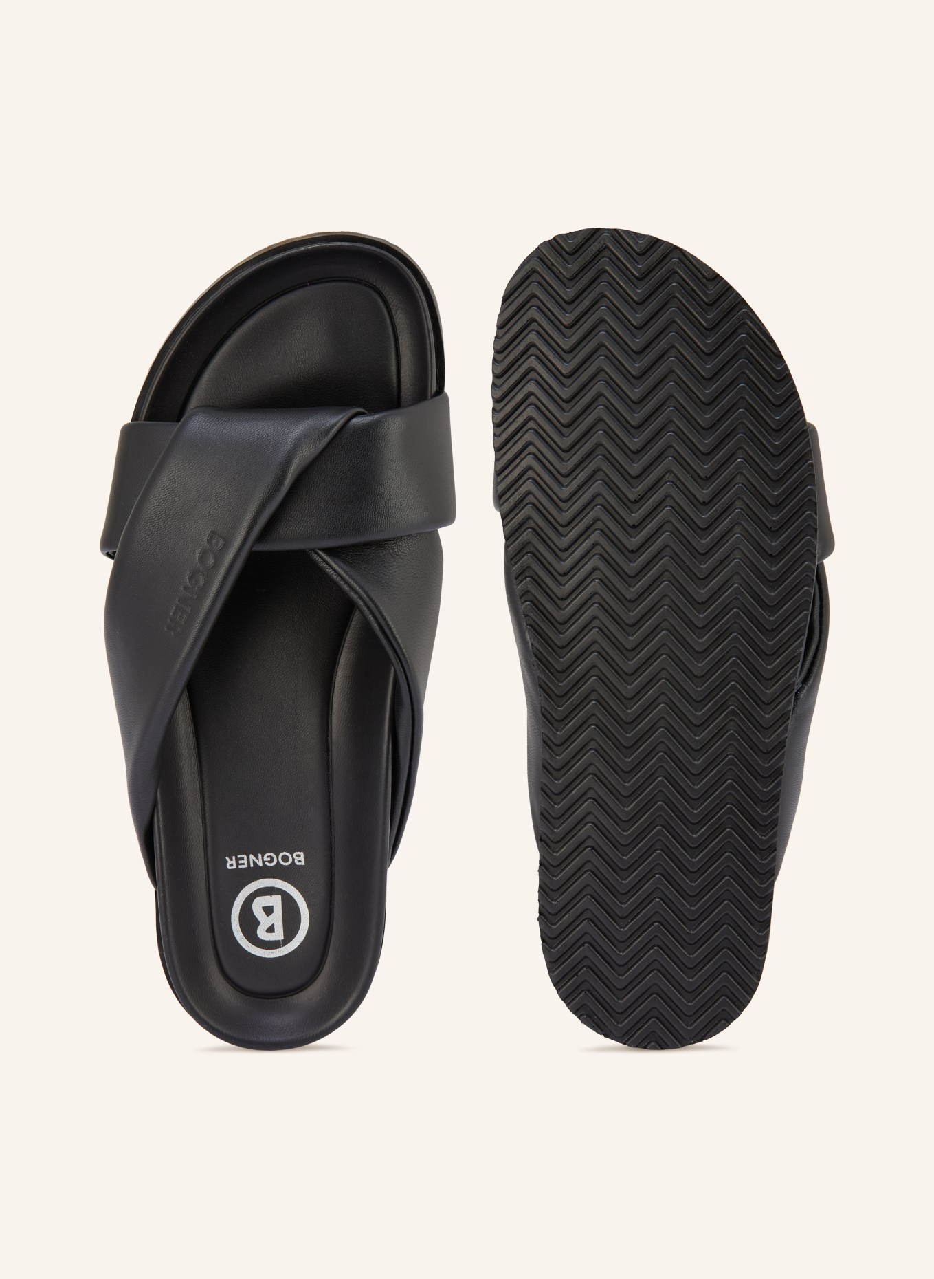BOGNER Pantoletten SIROLO 1: SCHWARZ