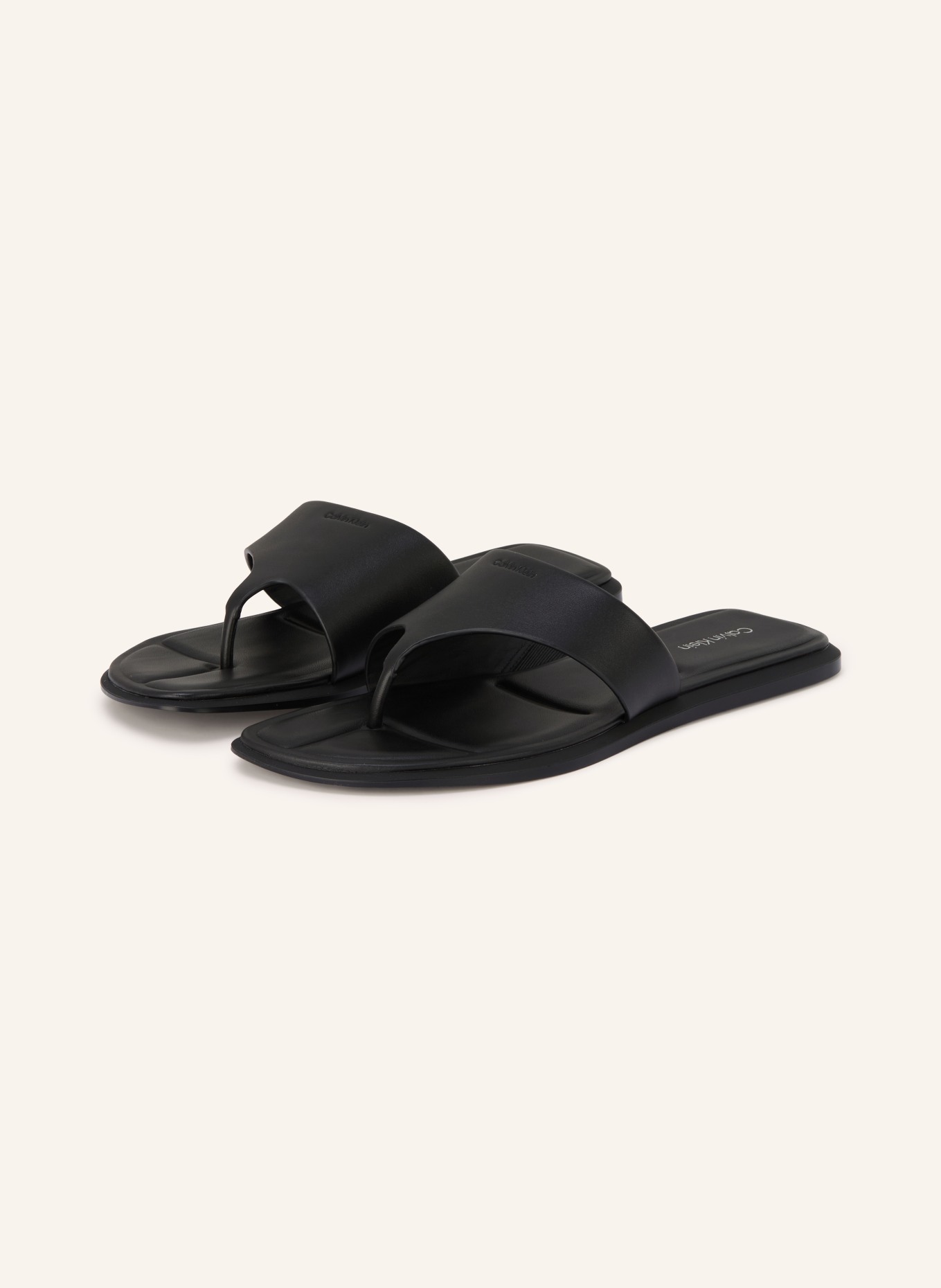 Calvin Klein toe separators: BLACK