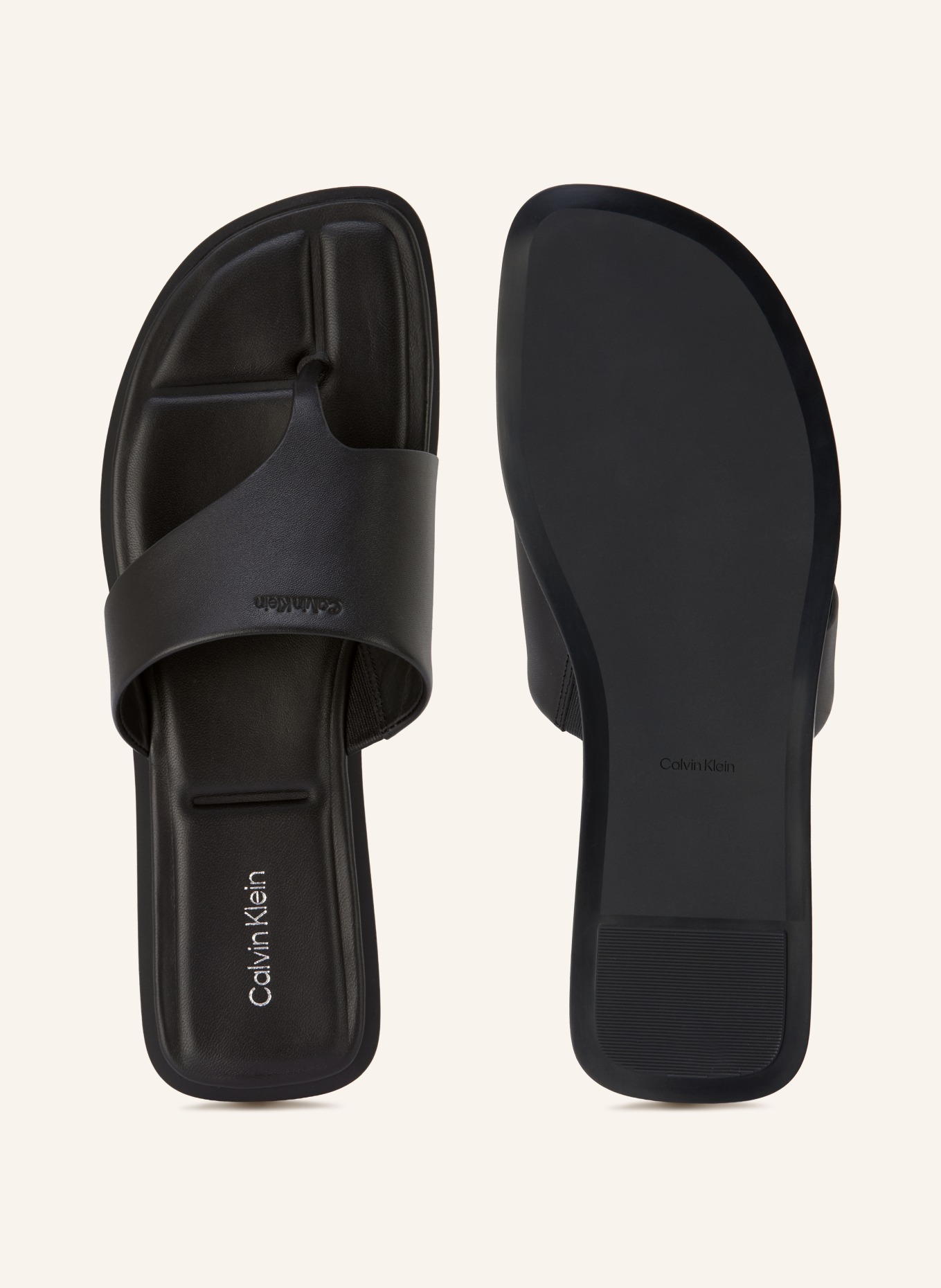 Calvin Klein toe separators: BLACK