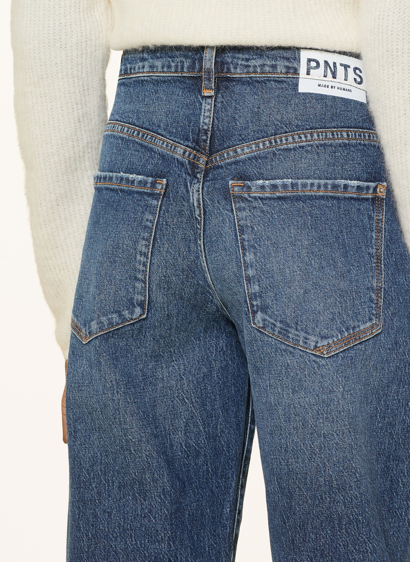 PNTS 7/8-Jeans THE O SHAPE: 23 DUNKELBLAU