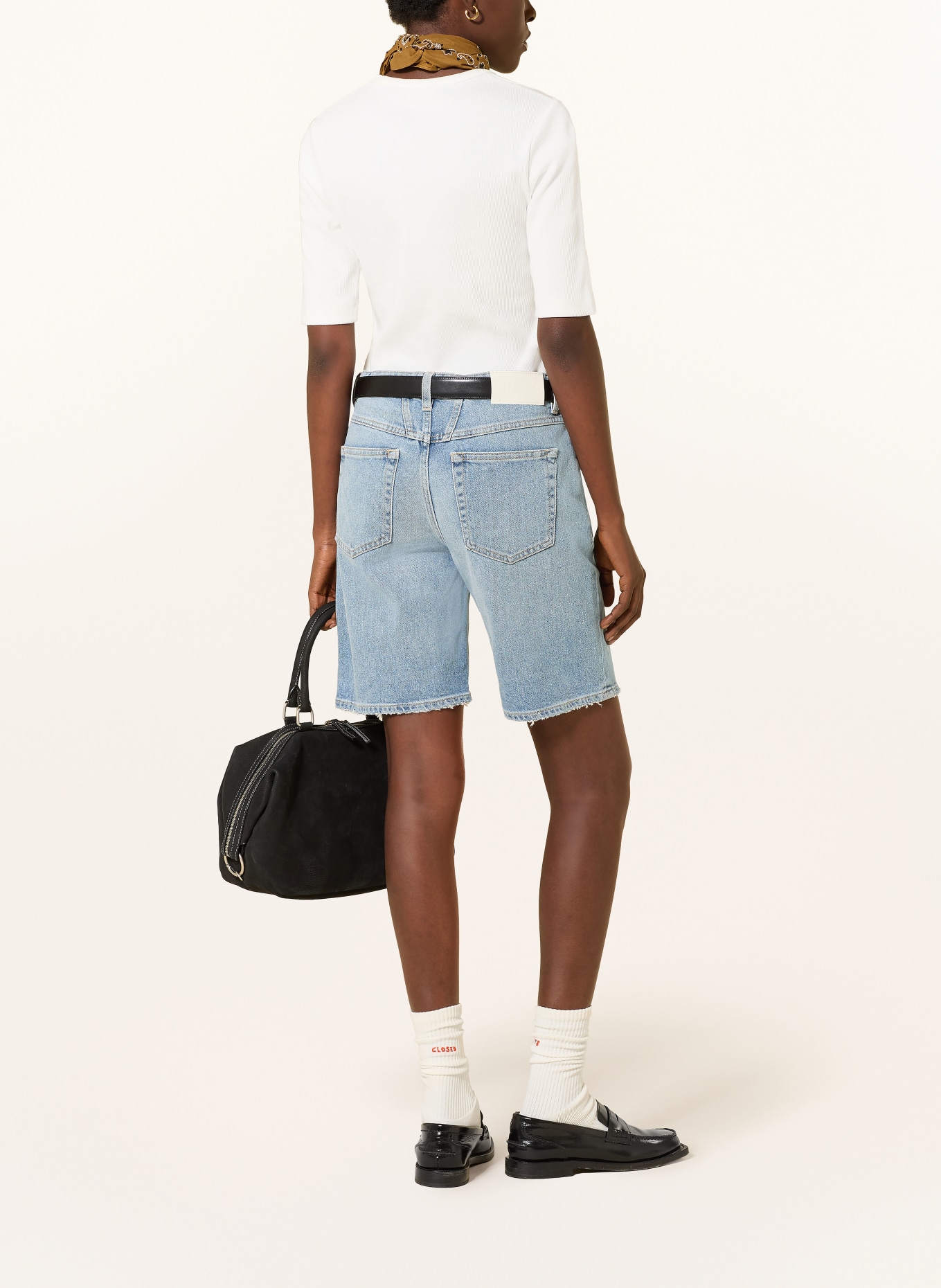 CLOSED Jeansshorts JINNIE: MBL MID BLUE