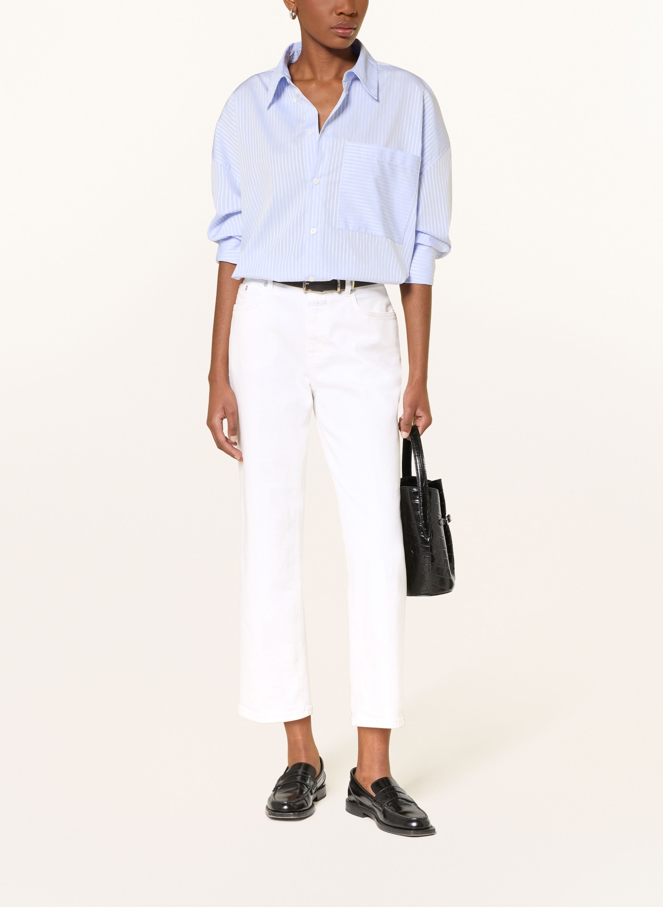 CLOSED Straight-leg Jeans MILO: 200 WHITE