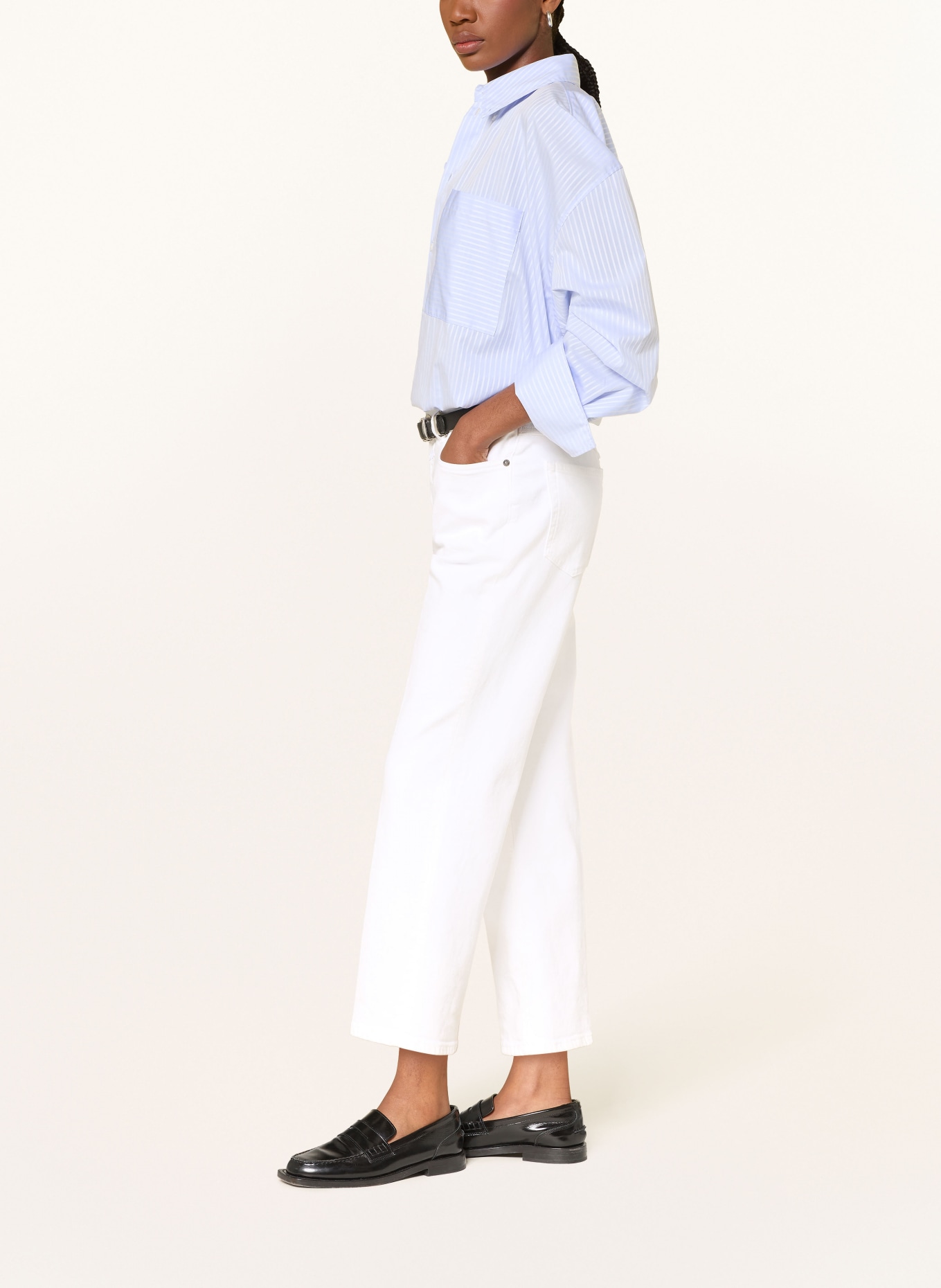 CLOSED Straight-leg Jeans MILO: 200 WHITE