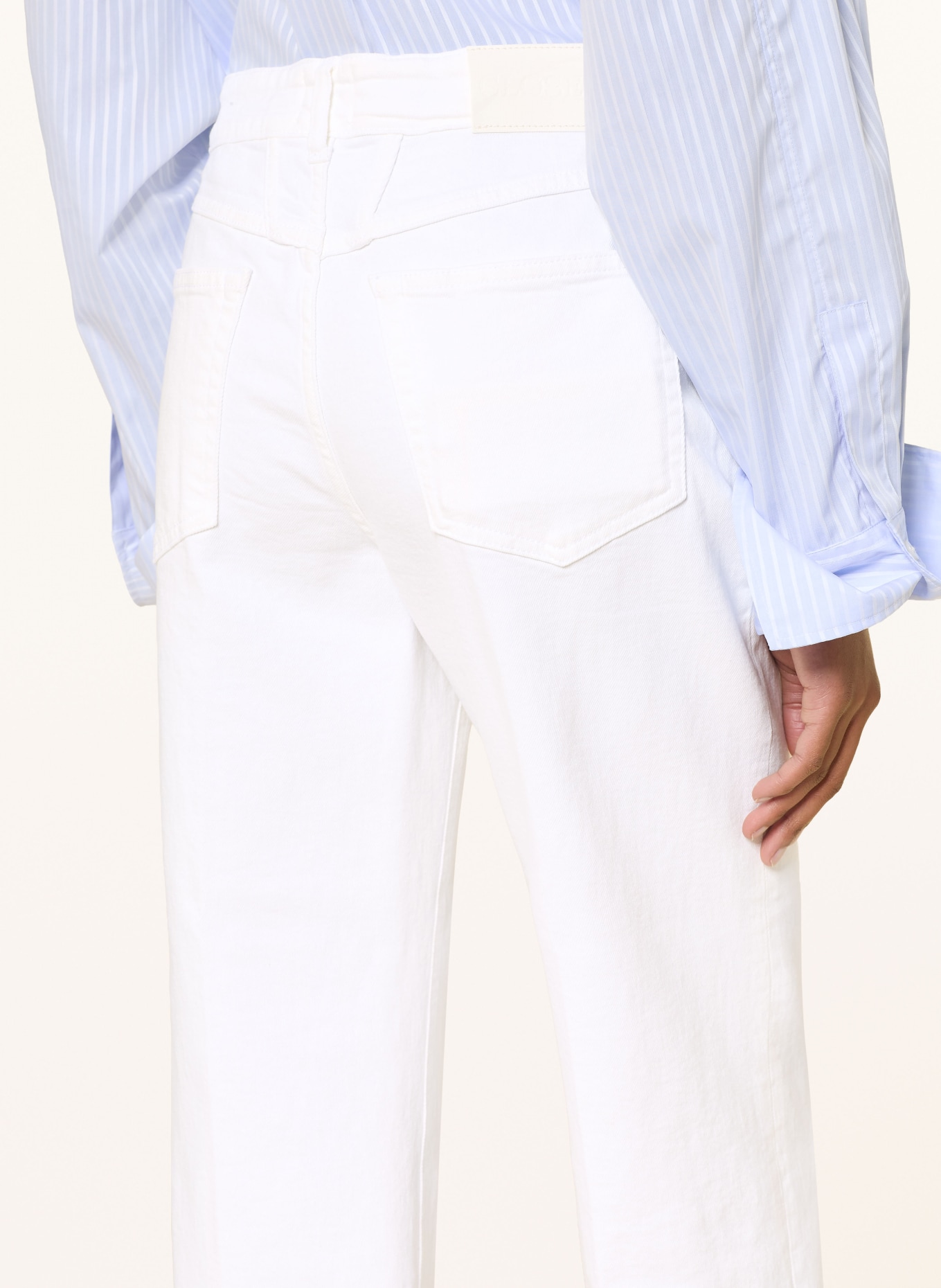 CLOSED Straight-leg Jeans MILO: 200 WHITE