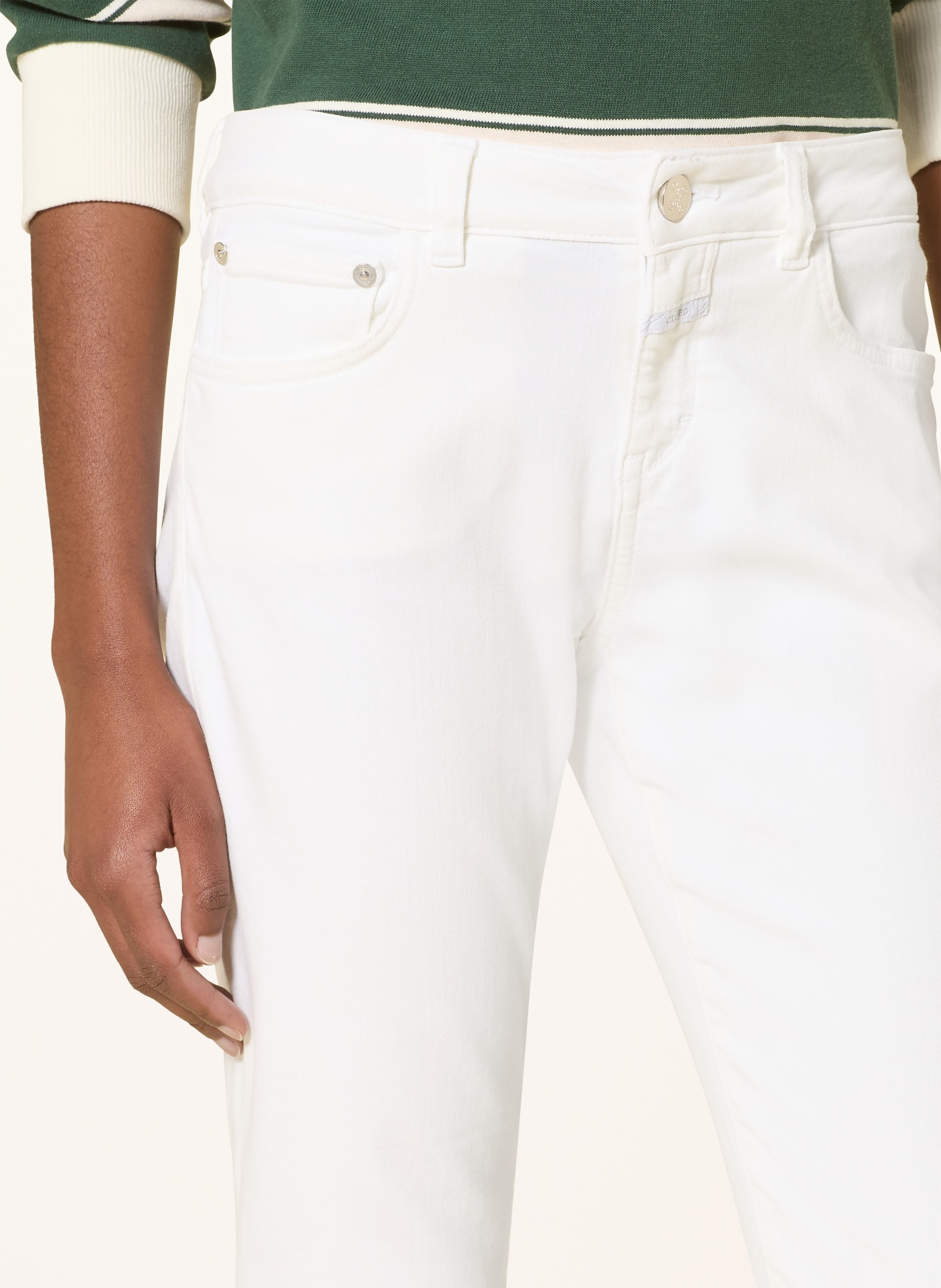 CLOSED Skinny Jeans BAKER: 200 WHITE