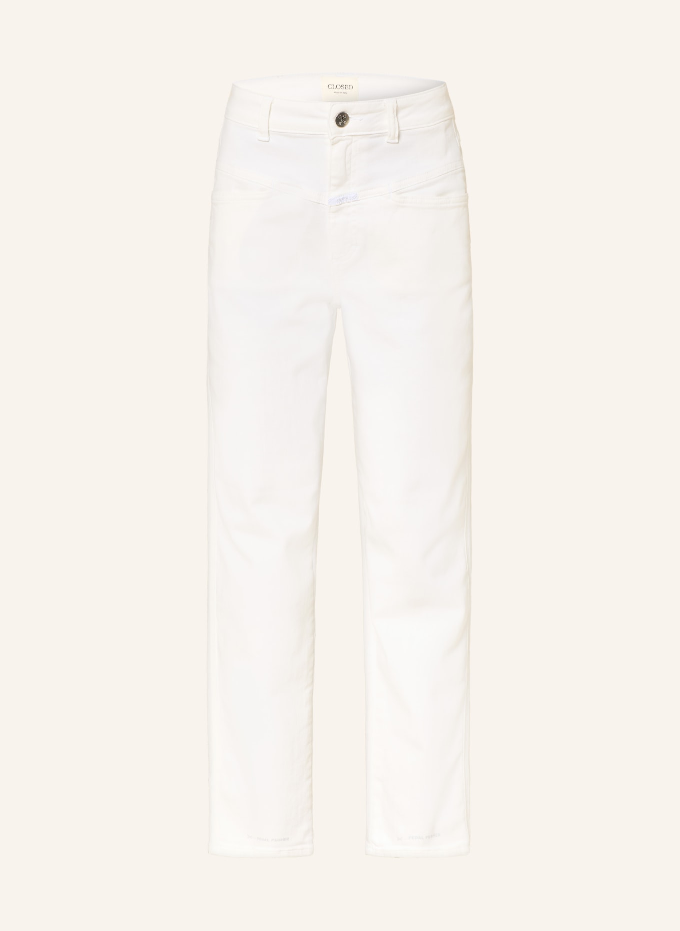 CLOSED Straight Jeans PEDAL PUSHER: 200 WHITE