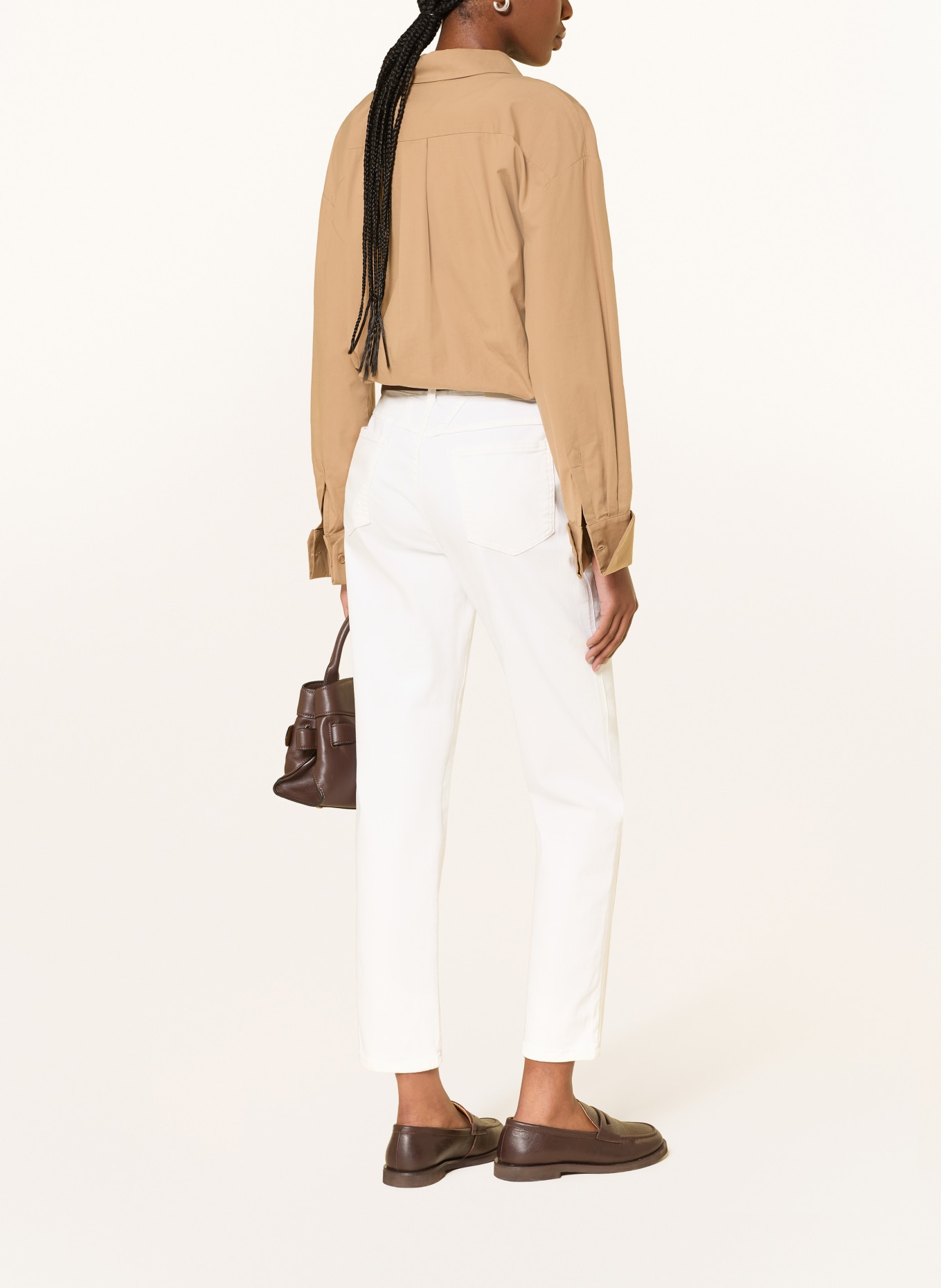 CLOSED Straight Jeans PEDAL PUSHER: 200 WHITE