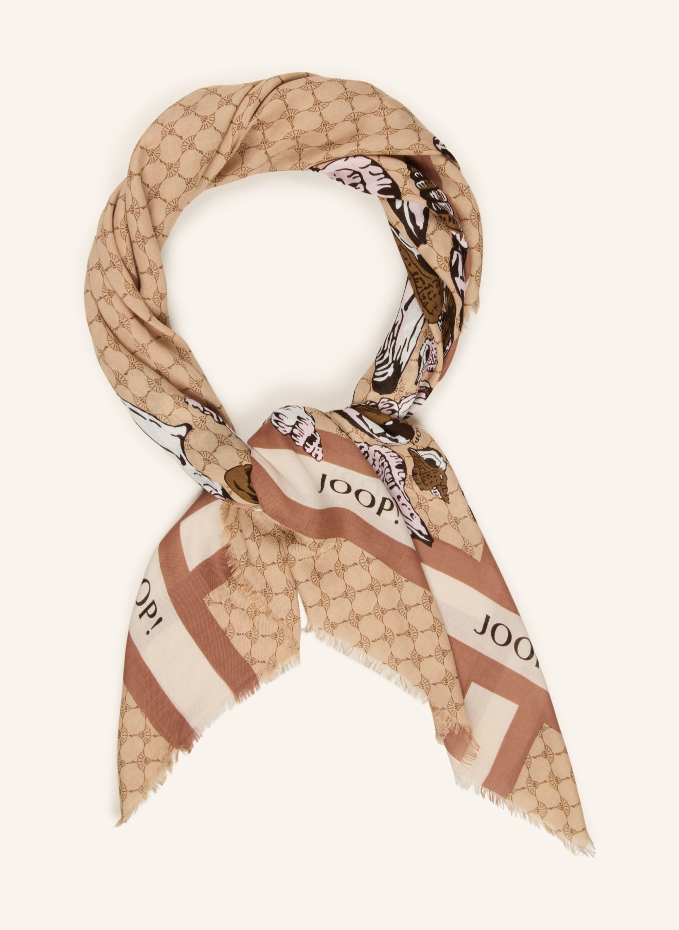 JOOP! Tuch ADALIA: BRAUN / ROSA / SCHWARZ