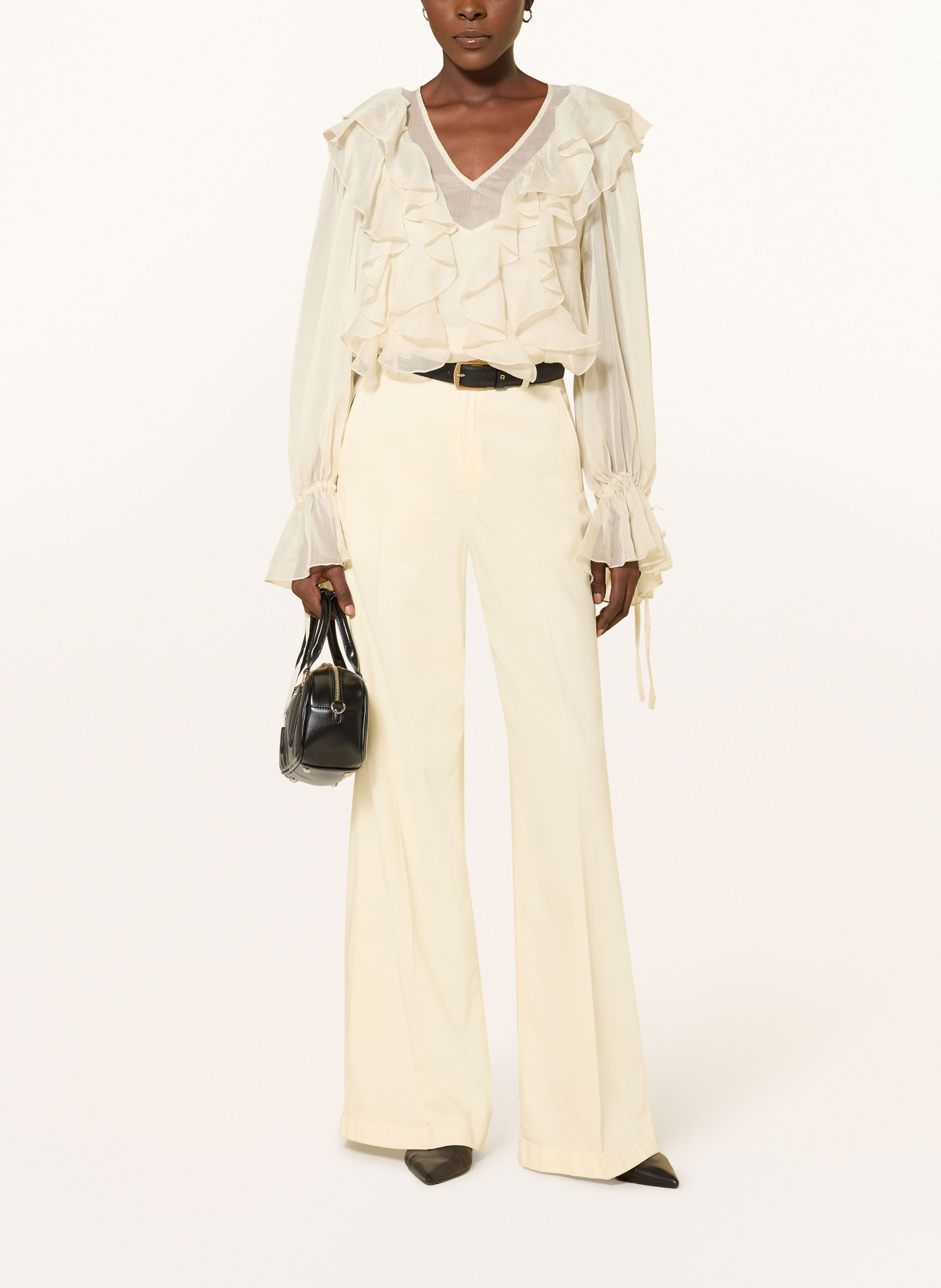 ROSSI Wide-Leg Jeans IVON: 210 VANILLE