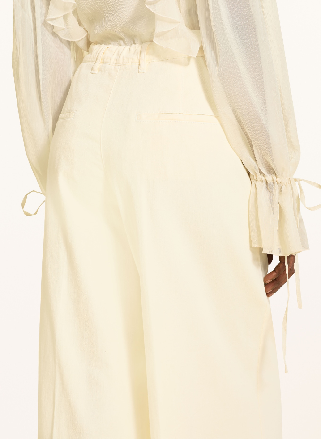 ROSSI Wide-Leg Jeans IVON: 210 VANILLE