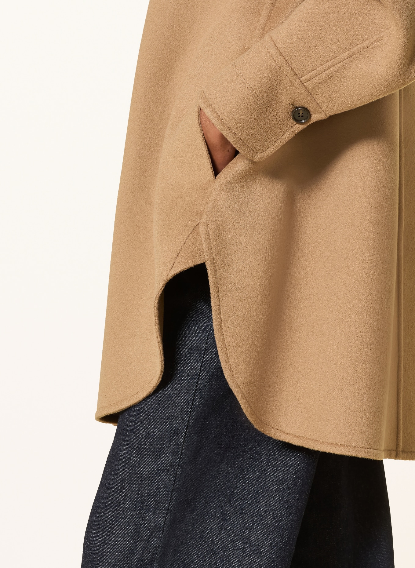 ARMA Wool coat: BEIGE