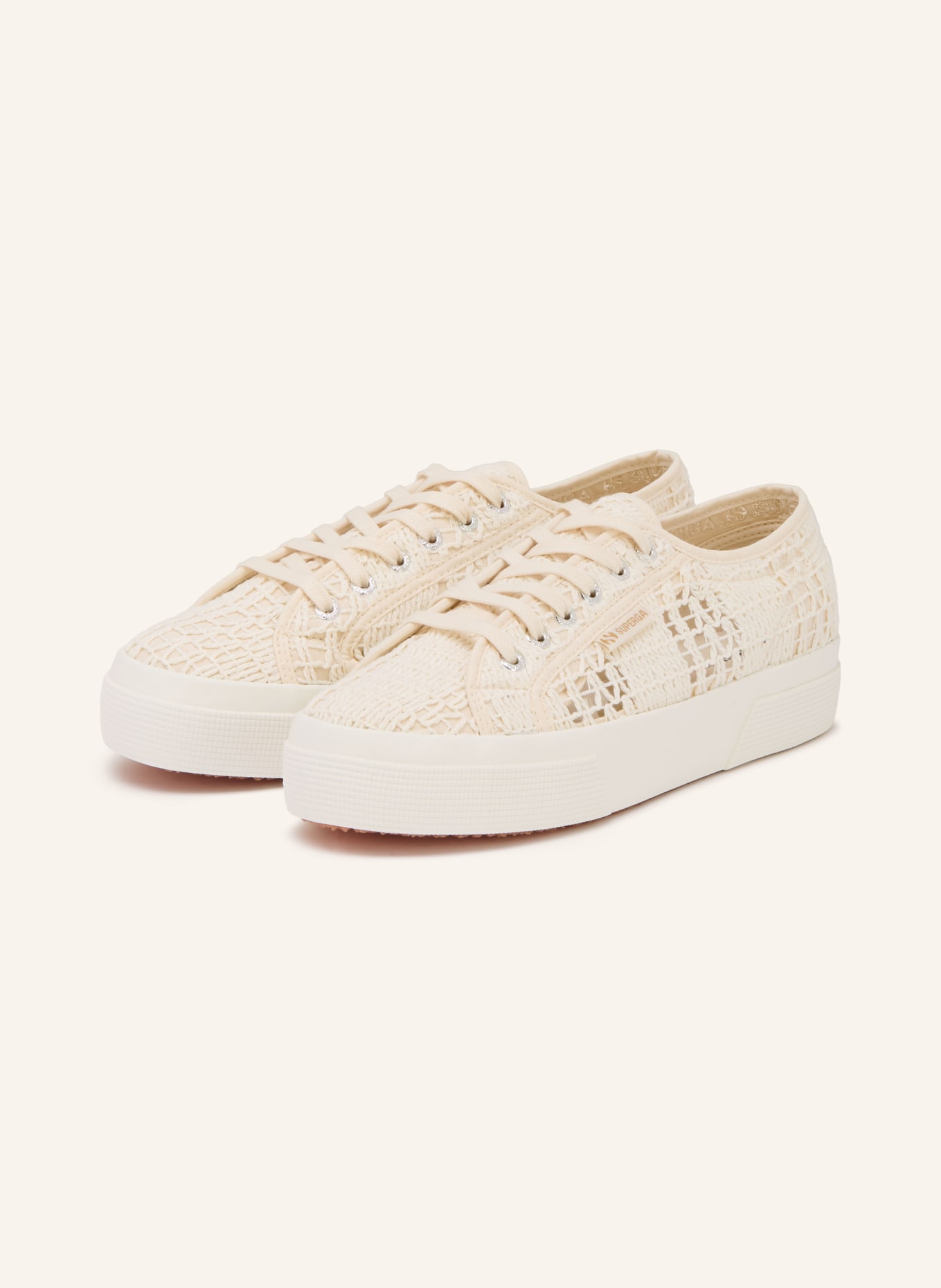 SUPERGA Tenisky 2740 PLATFORM CROCHET: REŽNÁ