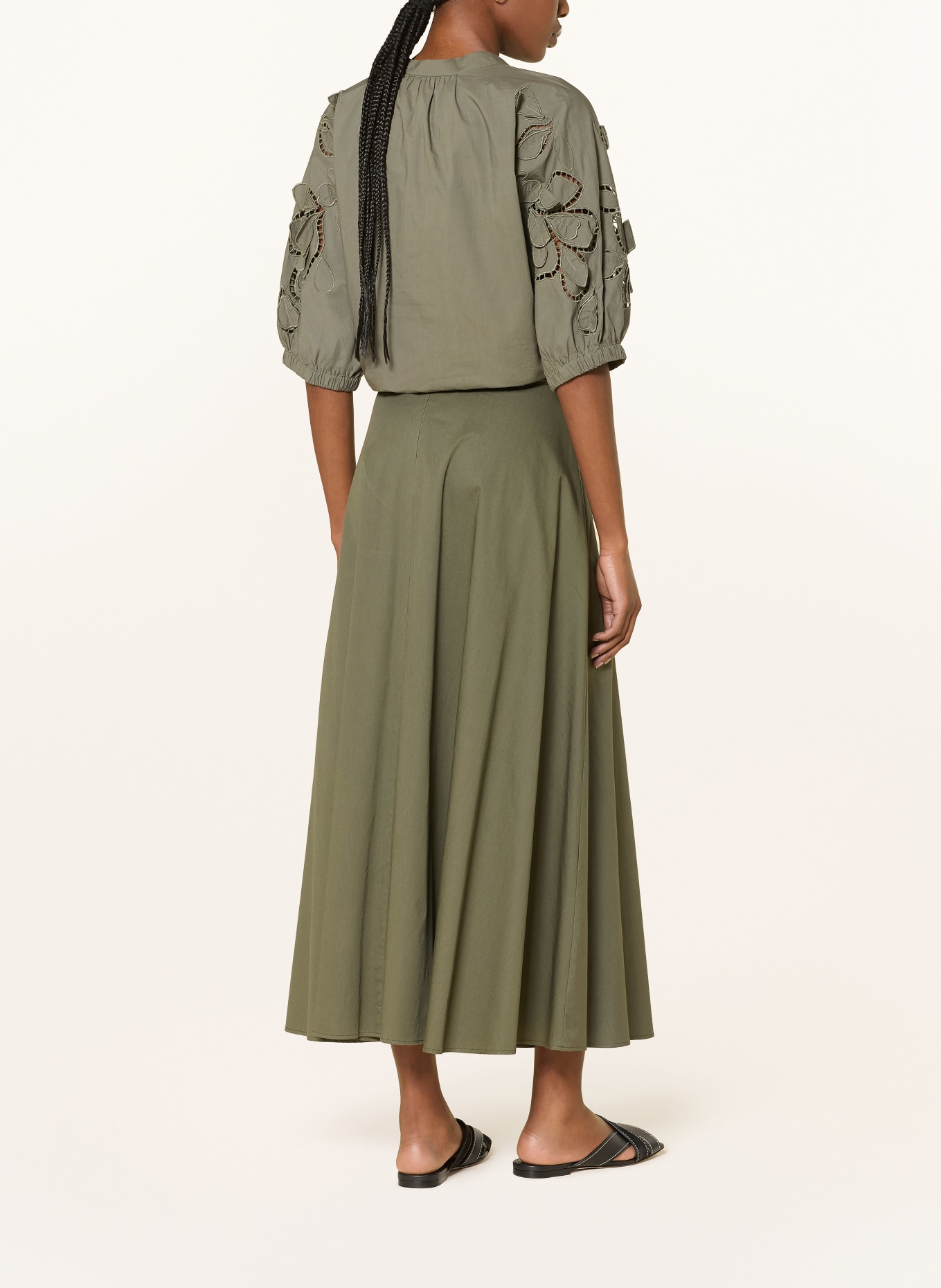 LUISA CERANO spódnica: OLIWKOWY