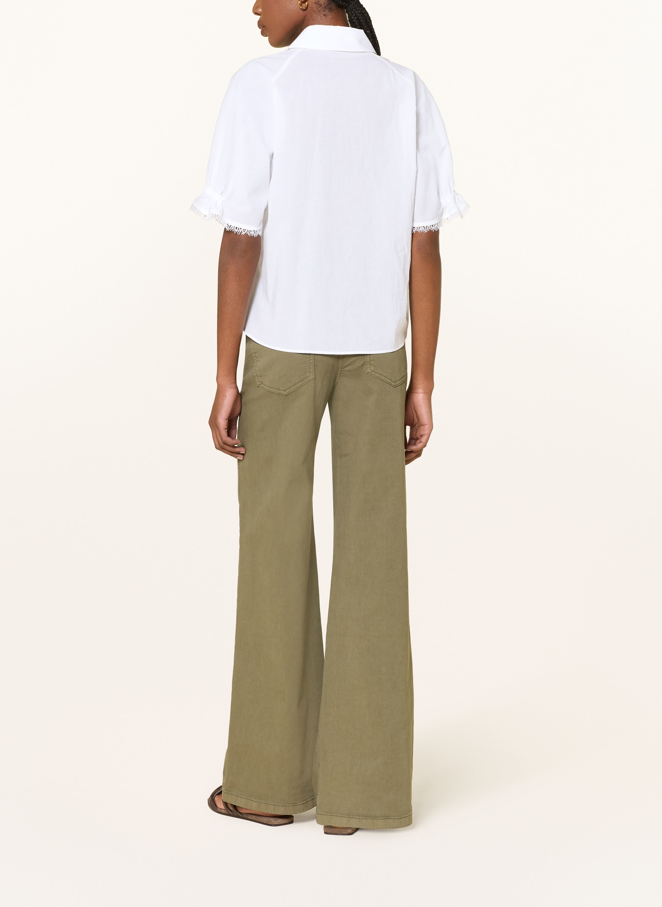 LUISA CERANO košile: BÍLÁ