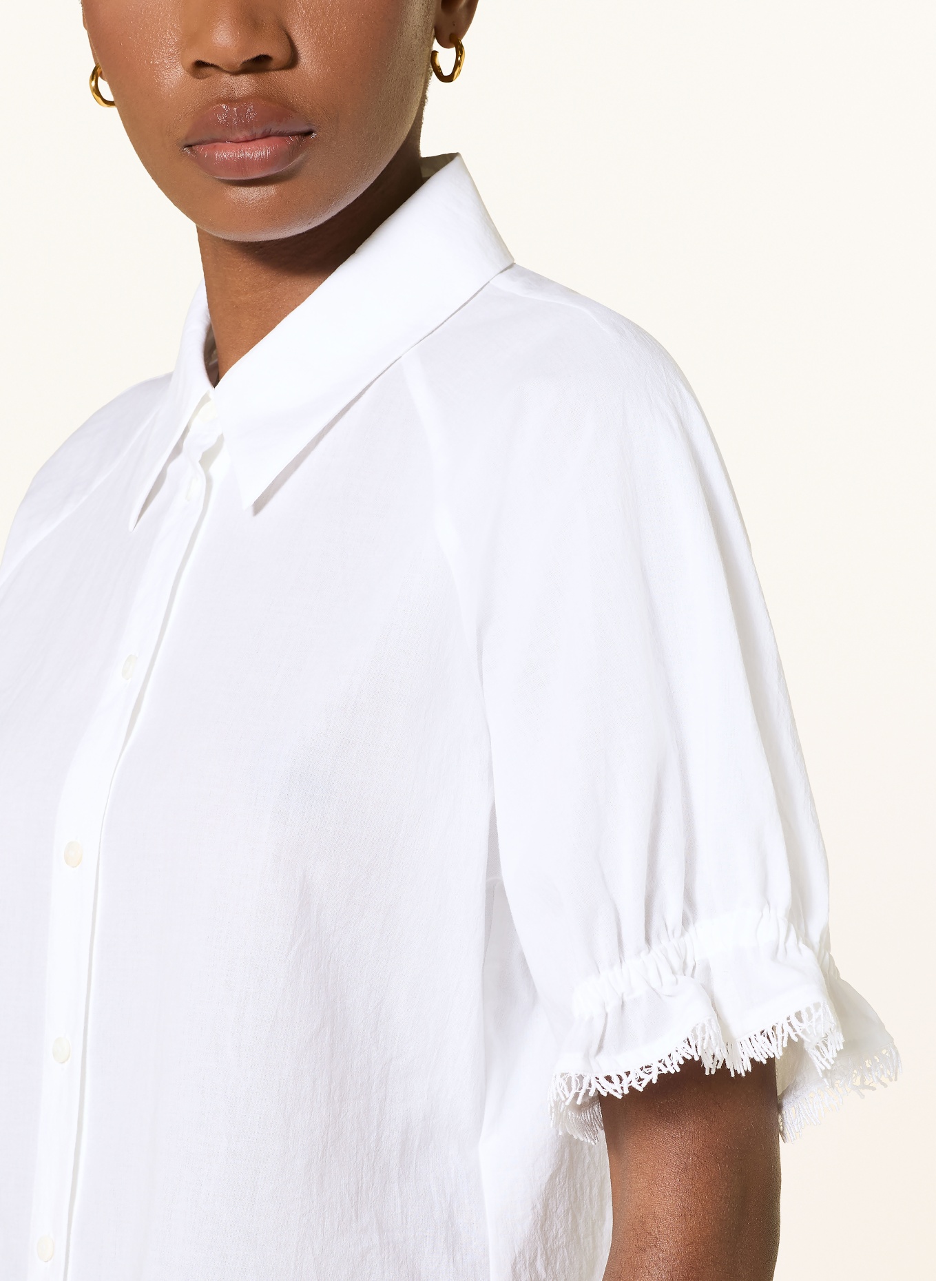 LUISA CERANO košile: BÍLÁ