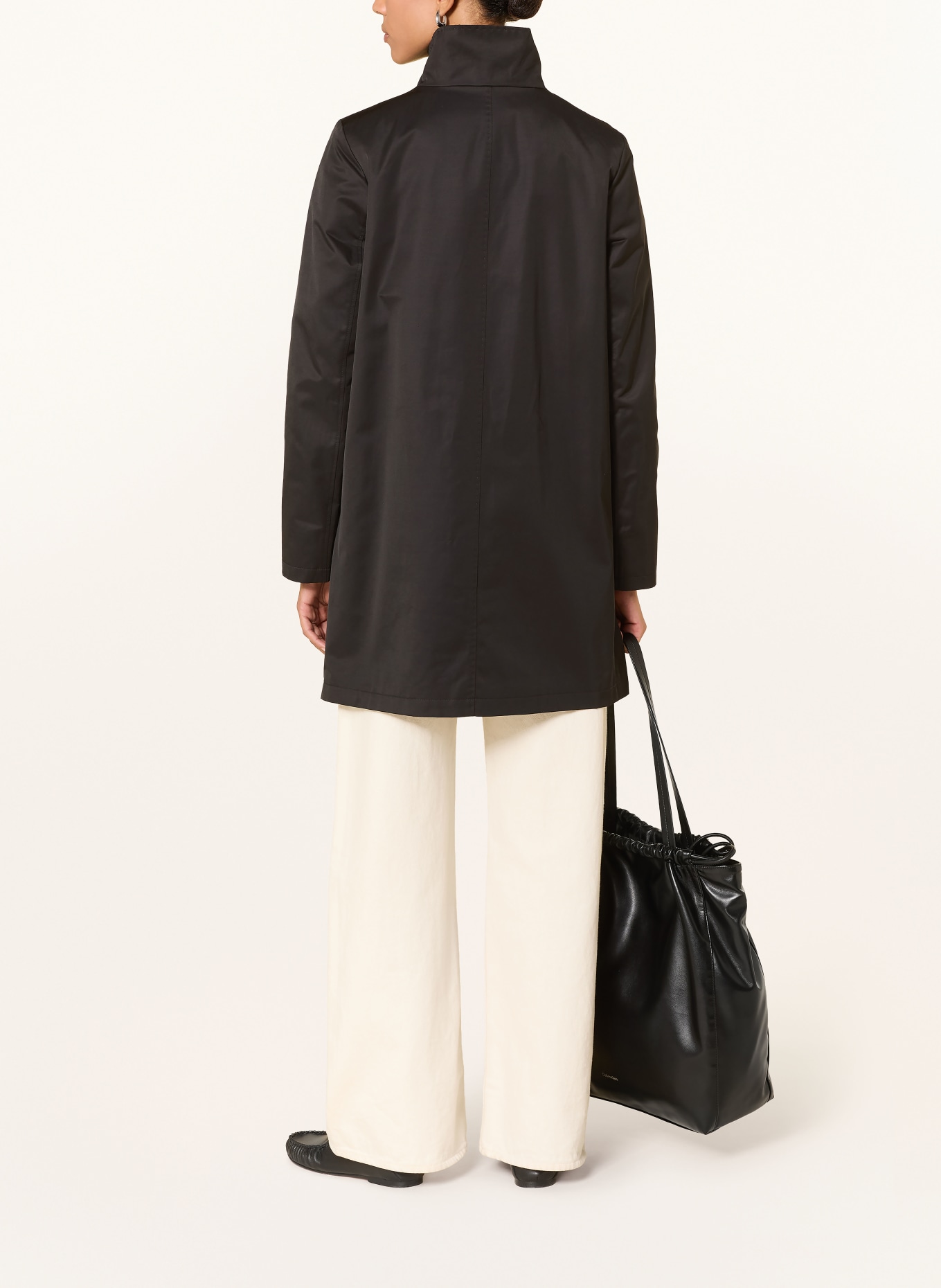 GIL BRET Coat: BLACK