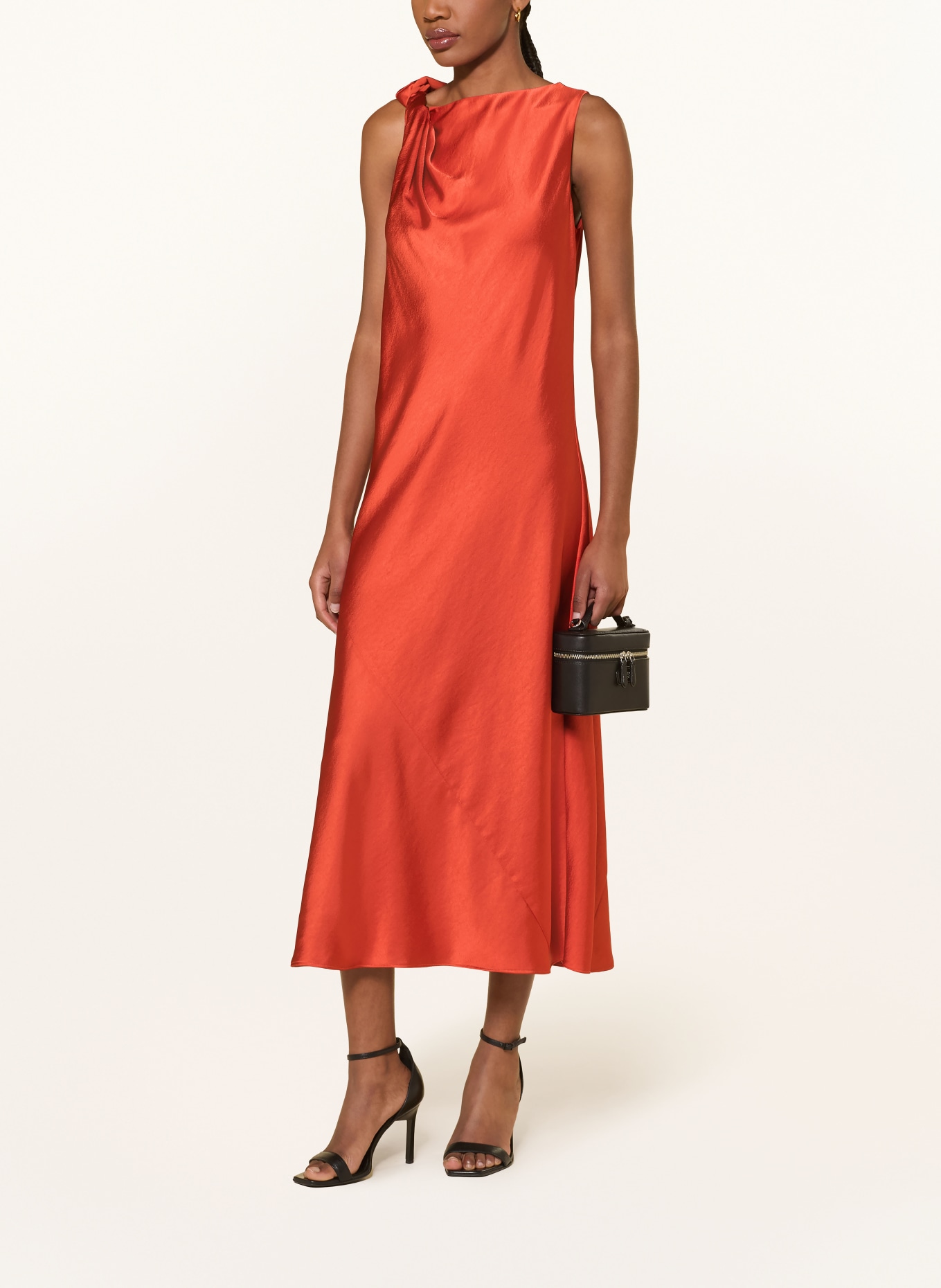 TED BAKER Satinkleid ELOUIZE: ROT