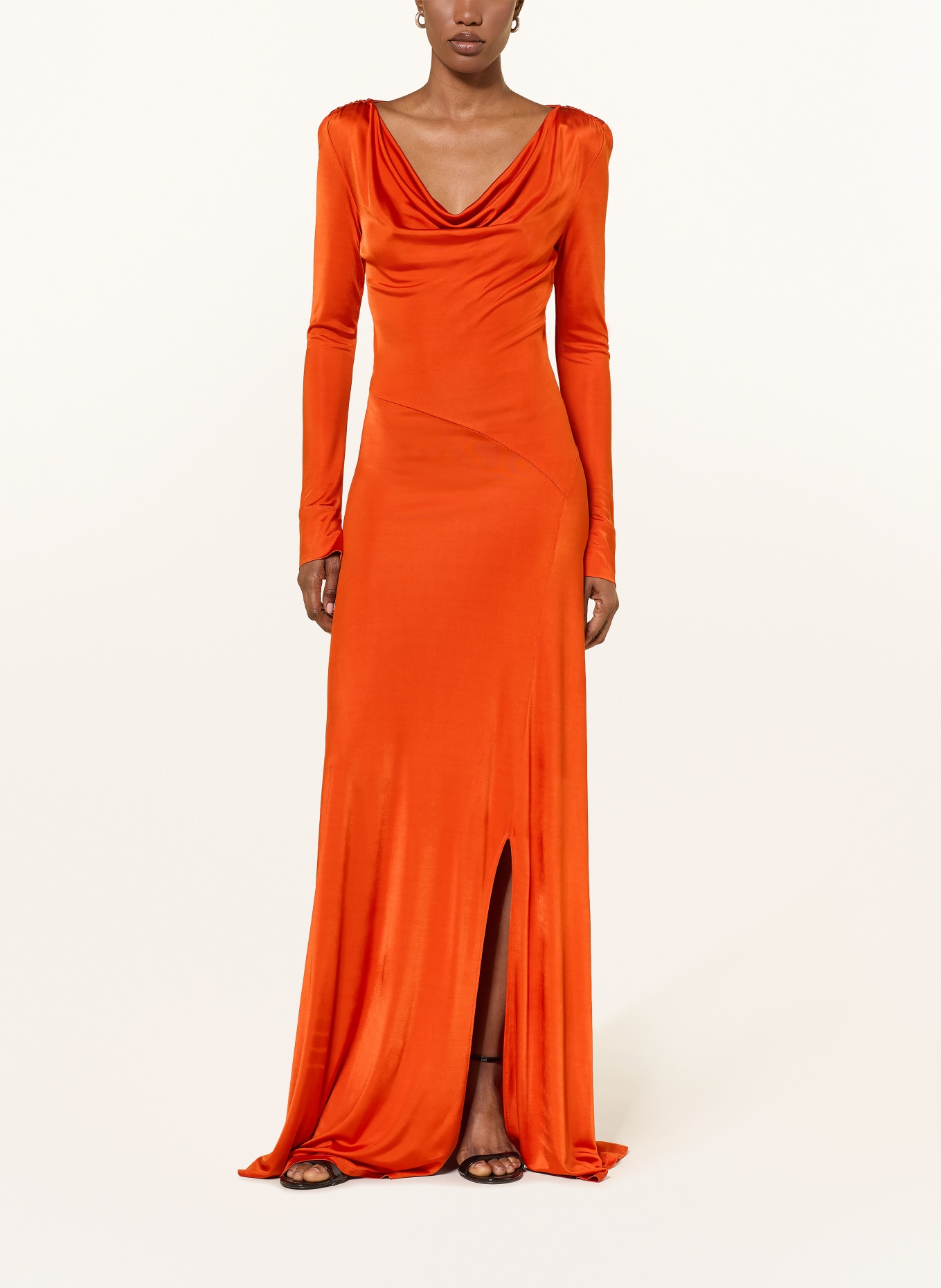 TED BAKER Abendkleid AIANNA aus Satin: ORANGE