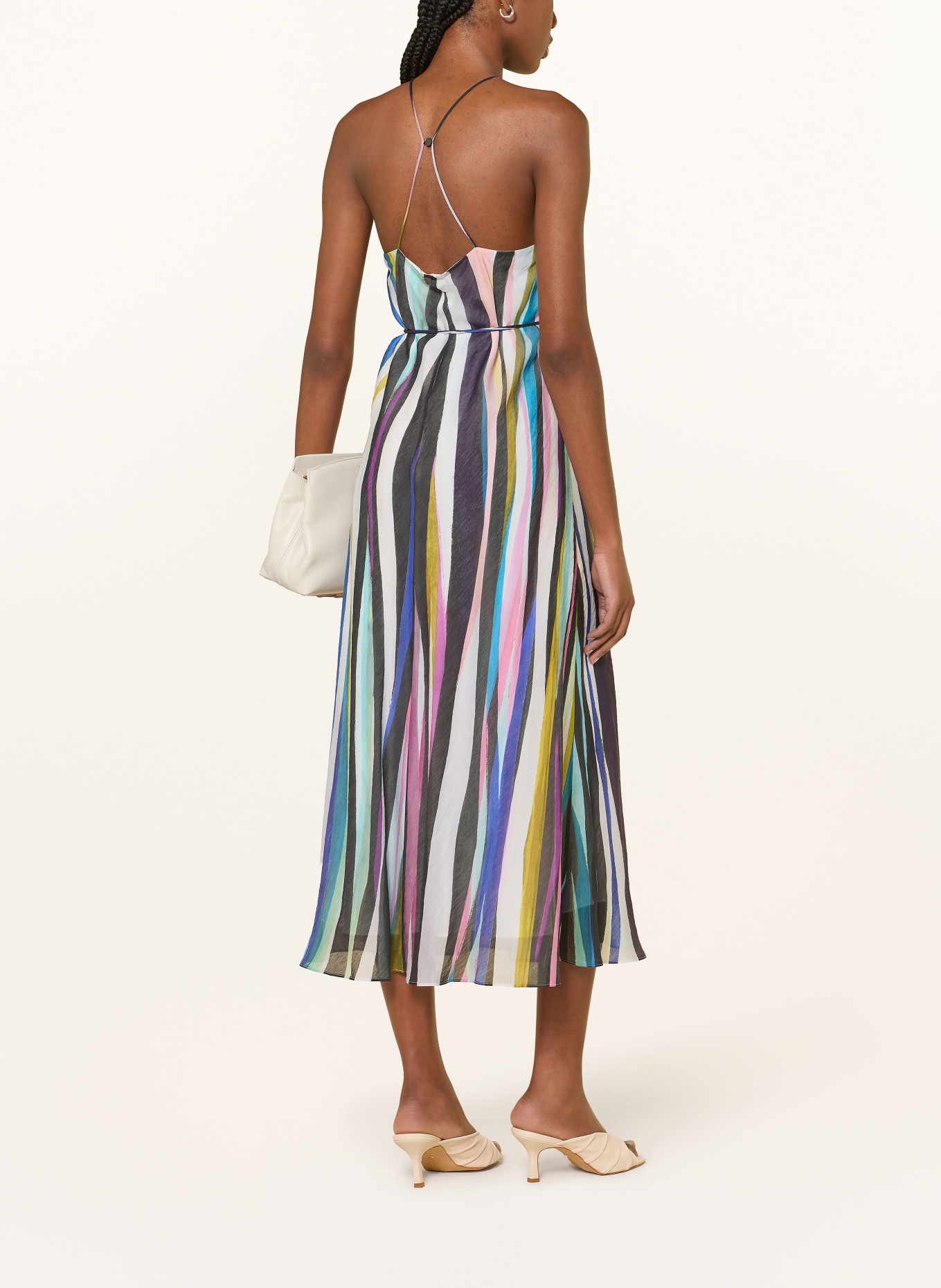 TED BAKER Kleid AZURRA: SCHWARZ / ROSA / MINT