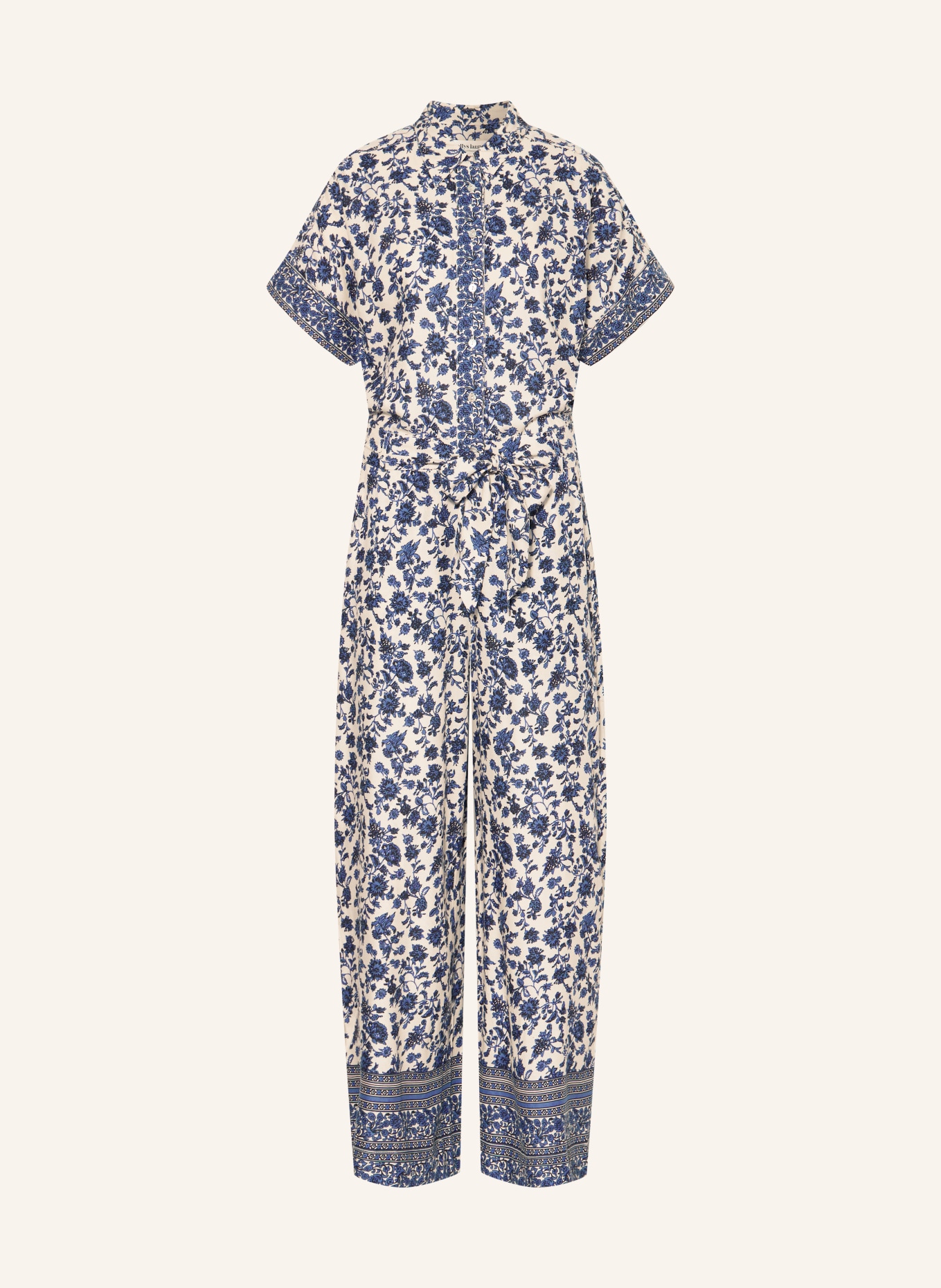 lollys laundry Kombinezon MATHILDELL: NIEBIESKI / ECRU / GRANATOWY