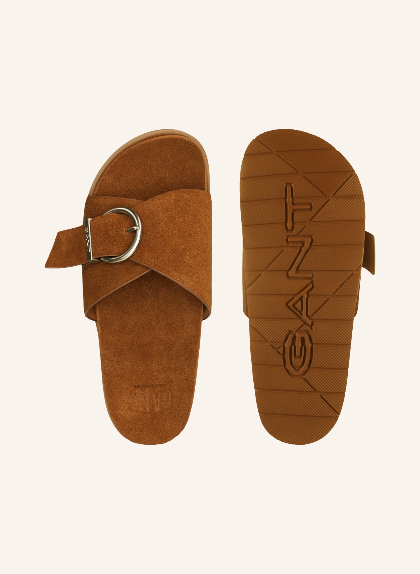 GANT Pantoletten MARDALE: COGNAC