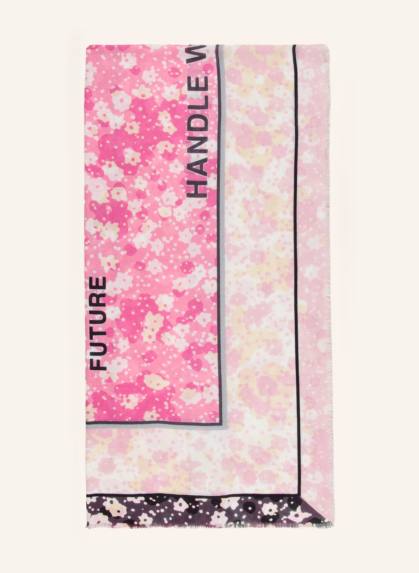 Marc O'Polo sjaal: ROSÉ / ROZE / WIT