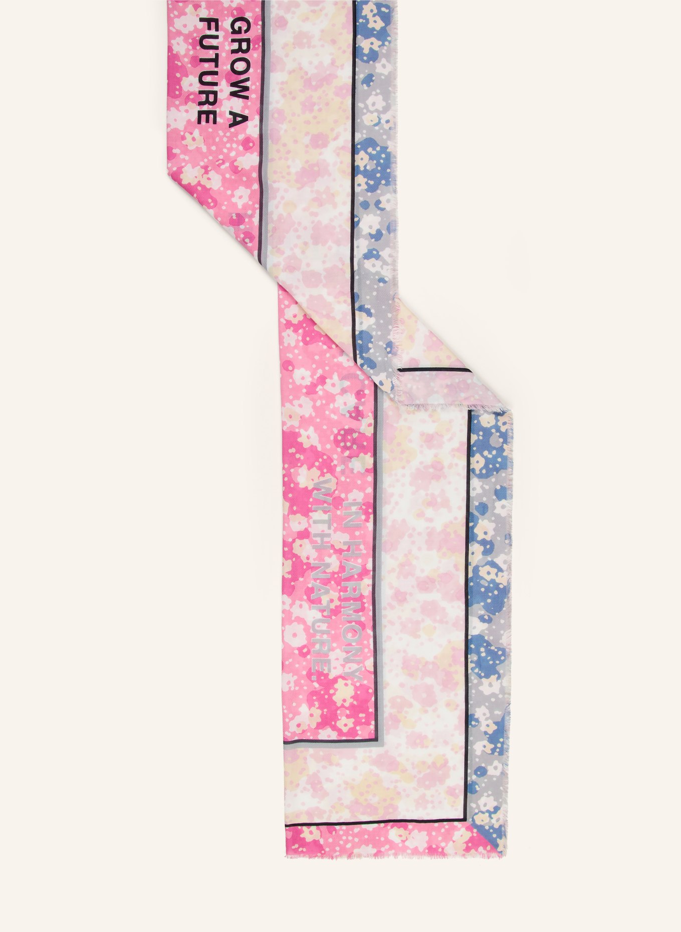 Marc O'Polo sjaal: ROSÉ / ROZE / WIT