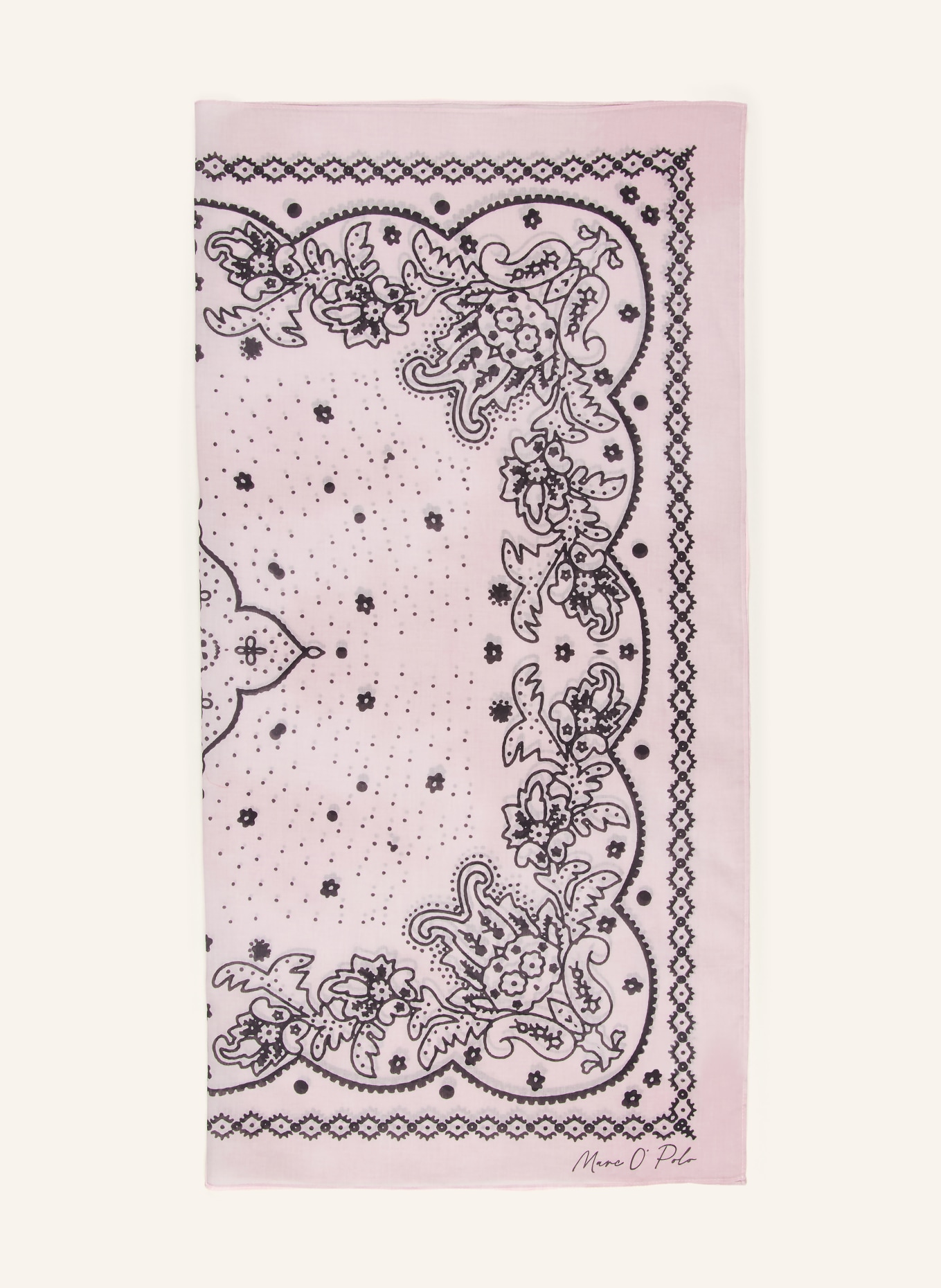 Marc O'Polo chiffon: ROSÉ / NOIR