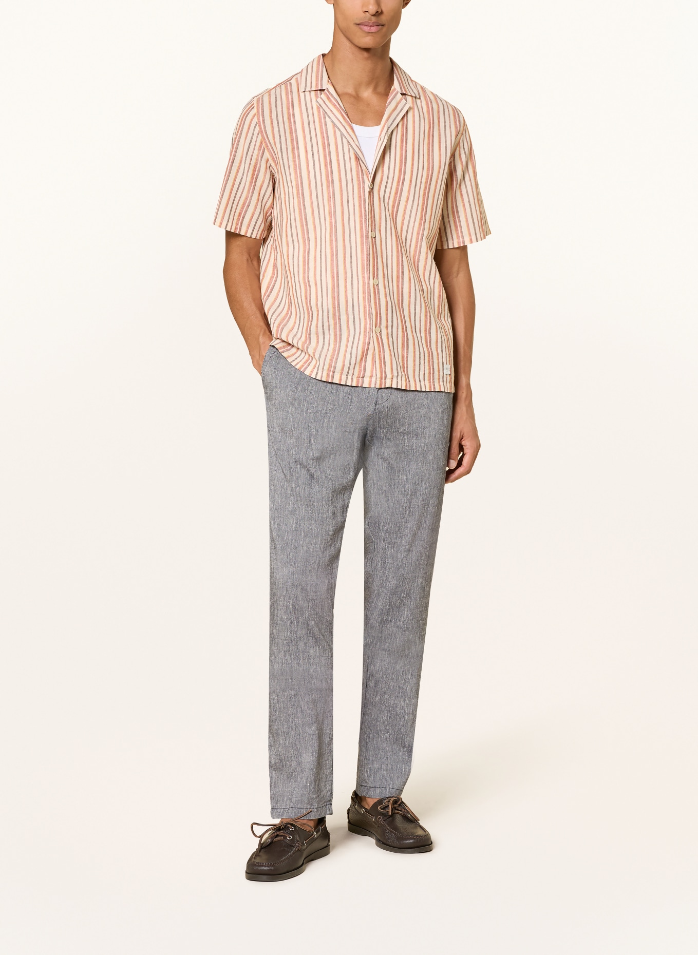 JOOP! JEANS Chino MATTHEW Slim Fit: DARK BLUE / WHITE