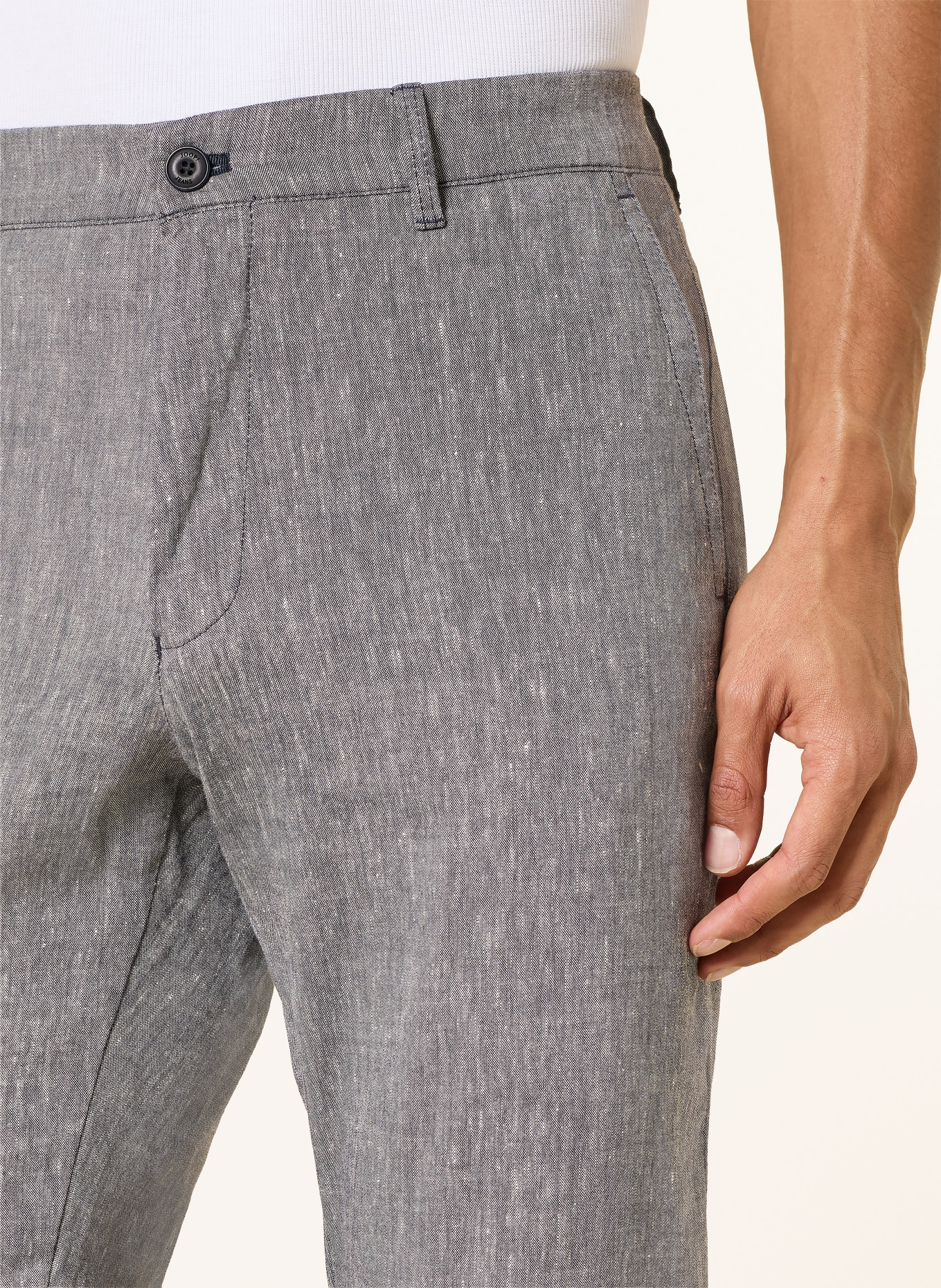 JOOP! JEANS Chino MATTHEW Slim Fit: DARK BLUE / WHITE