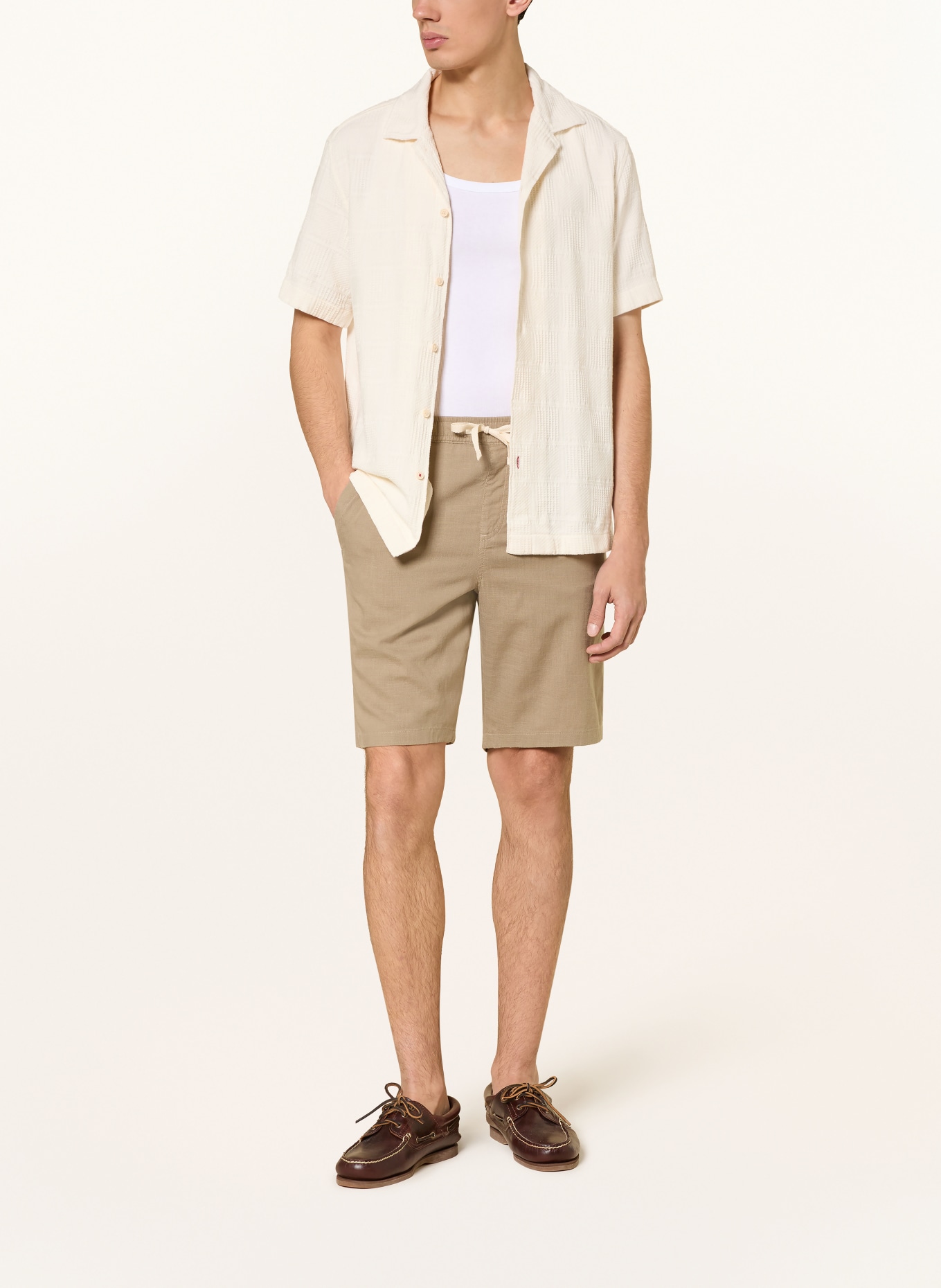 JOOP! JEANS Shorts RUSS Regular Fit: BEIGE