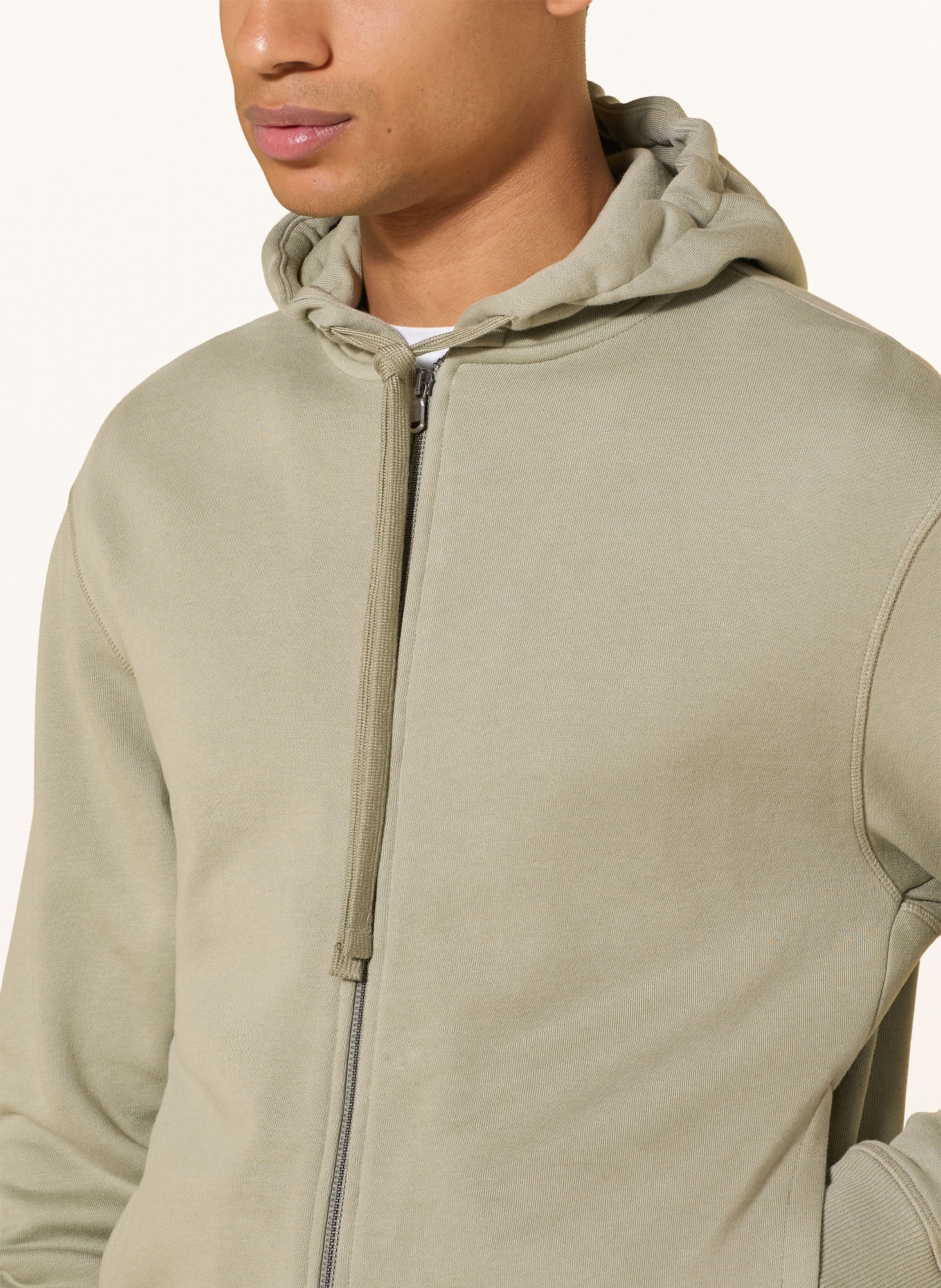 Juvia ILAY sweatshirt jacket: OLIVE