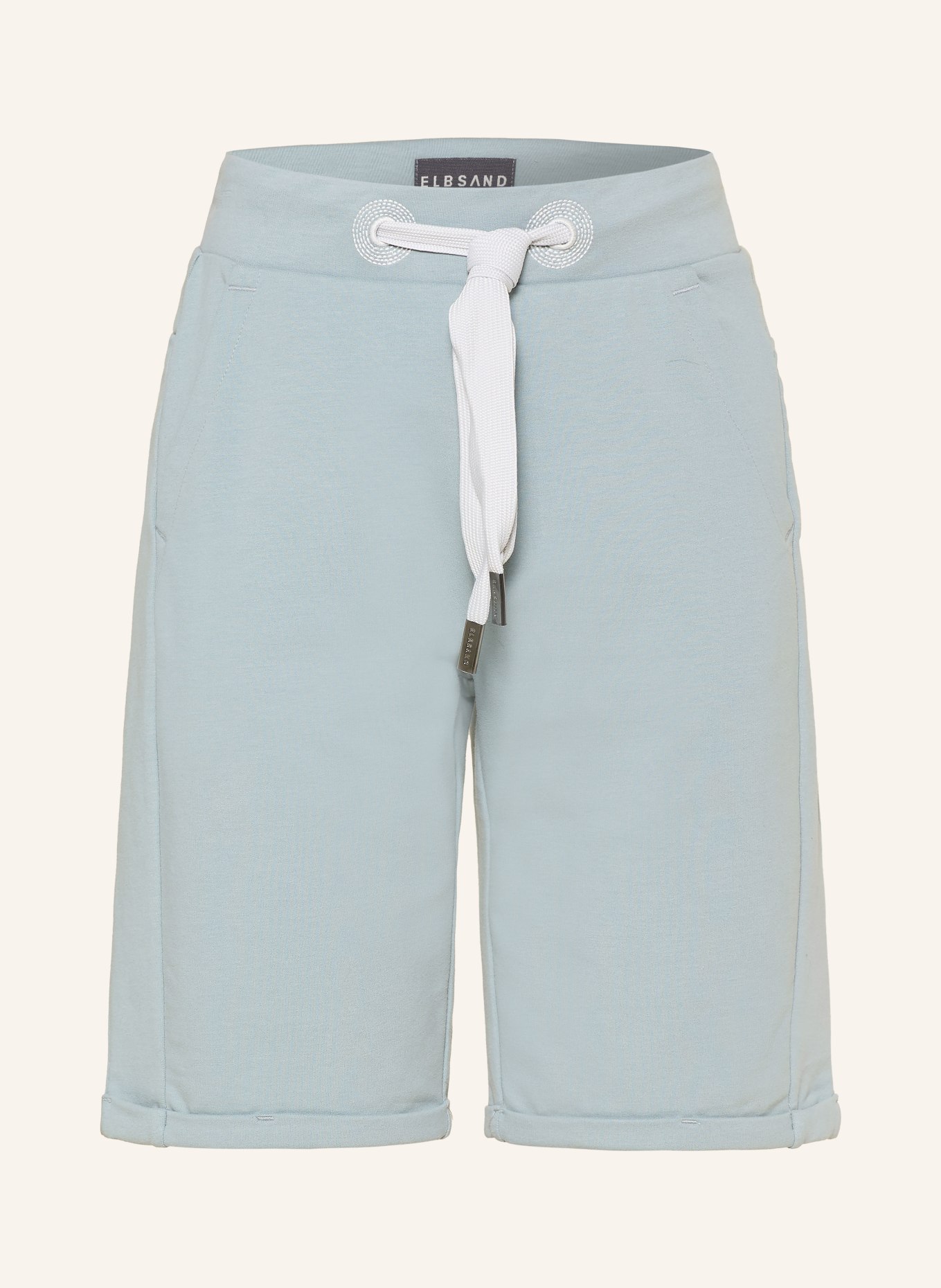 ELBSAND Short de survêtement BRINJANA: BLEU GRIS