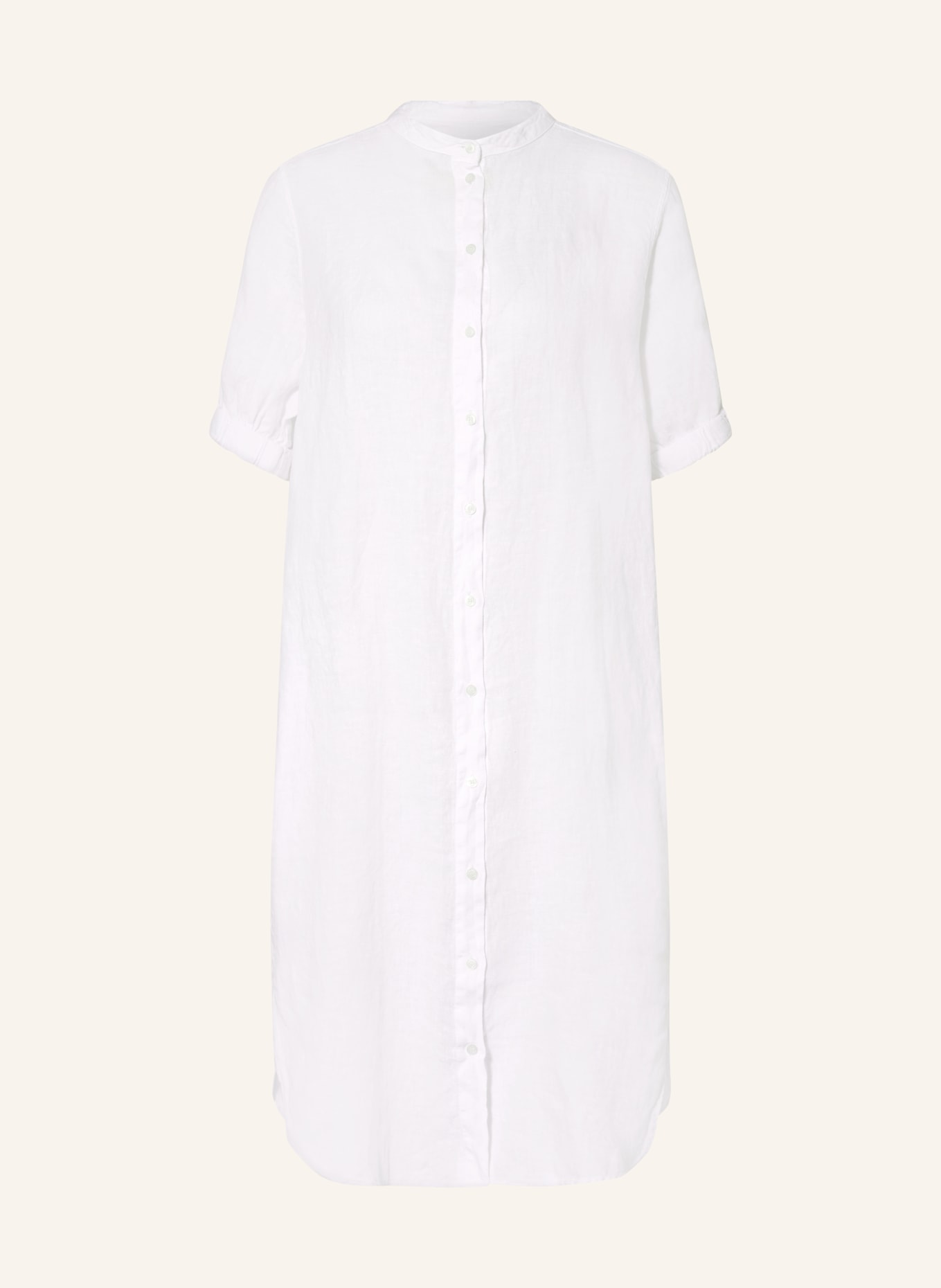 MOS MOSH MMARLETH Linen Dress: WHITE