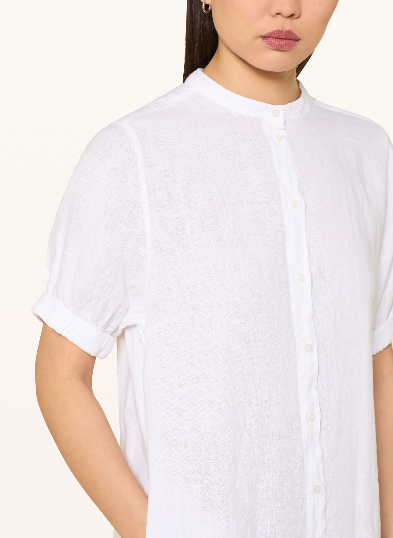 MOS MOSH MMARLETH Linen Dress: WHITE