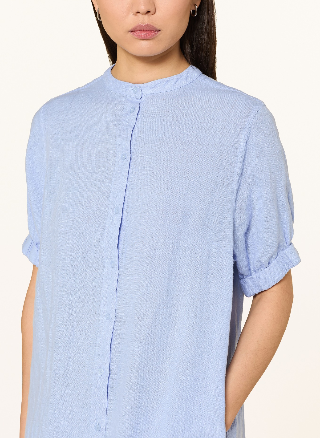 MOS MOSH MMARLETH Linen Dress: LIGHT BLUE