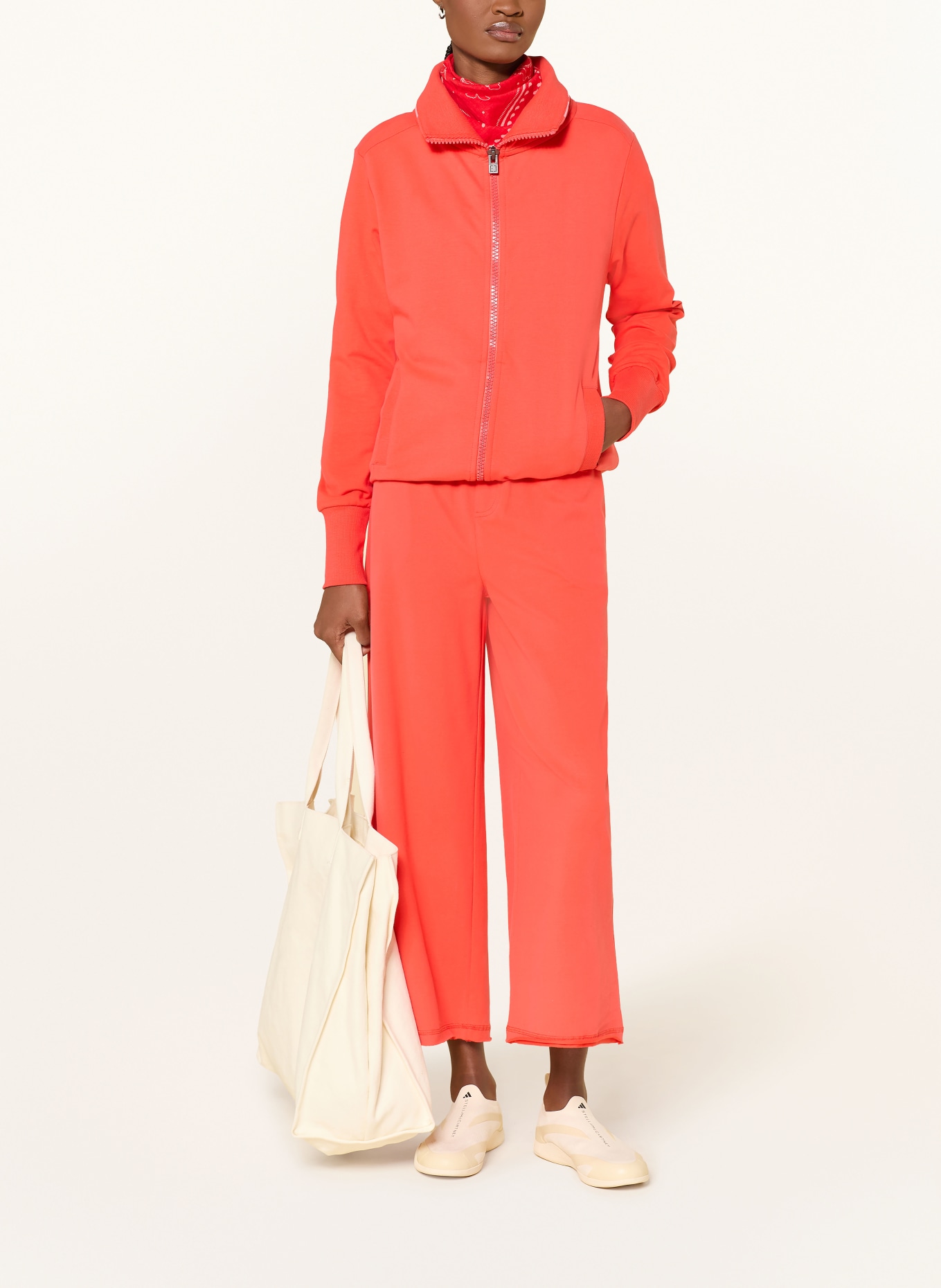 ELBSAND Veste sweat ALVIS: ROUGE