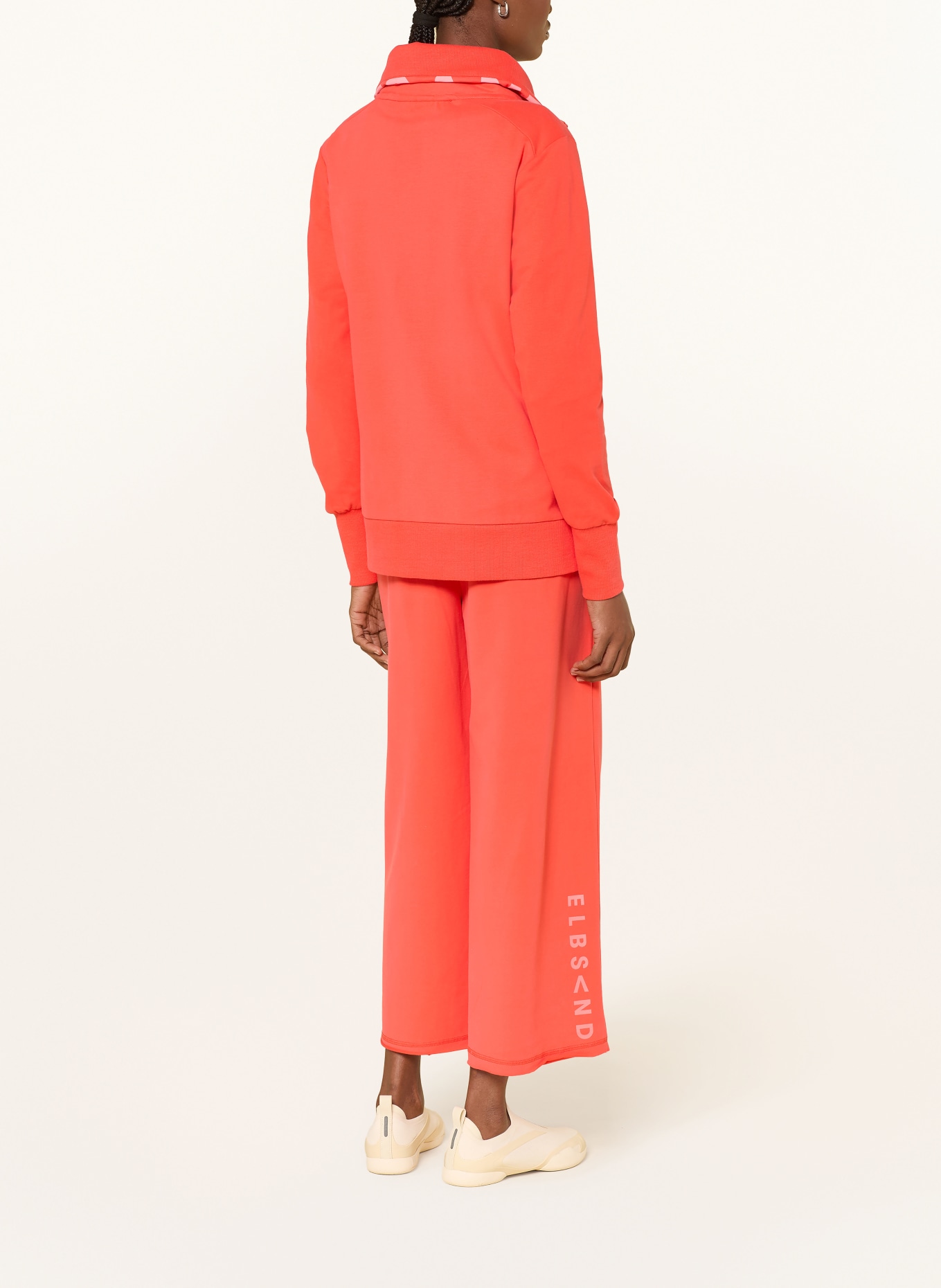 ELBSAND Veste sweat ALVIS: ROUGE