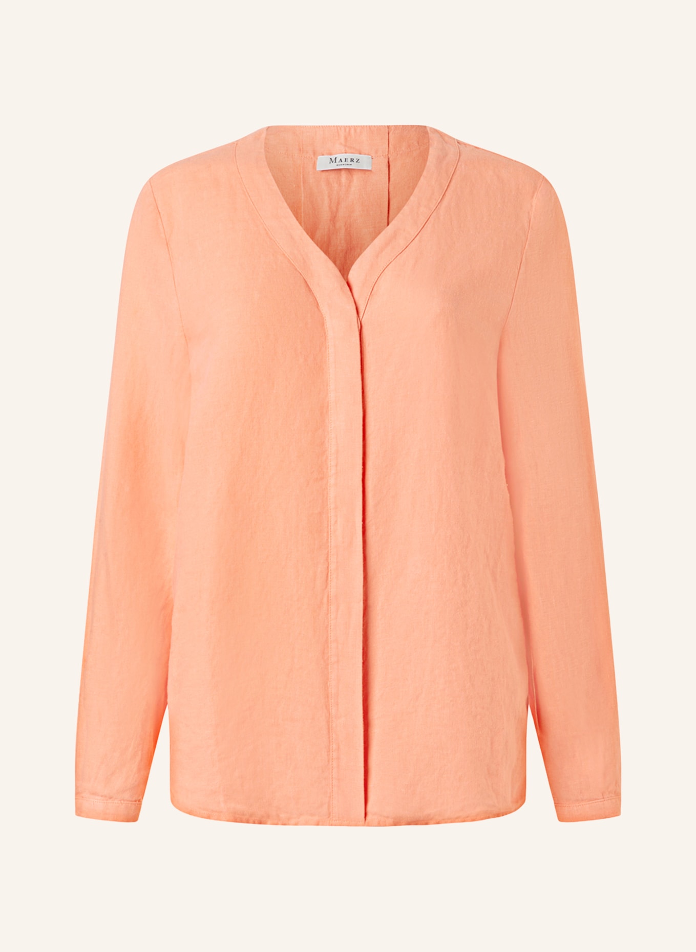 MAERZ MUENCHEN Leinenbluse: LACHS