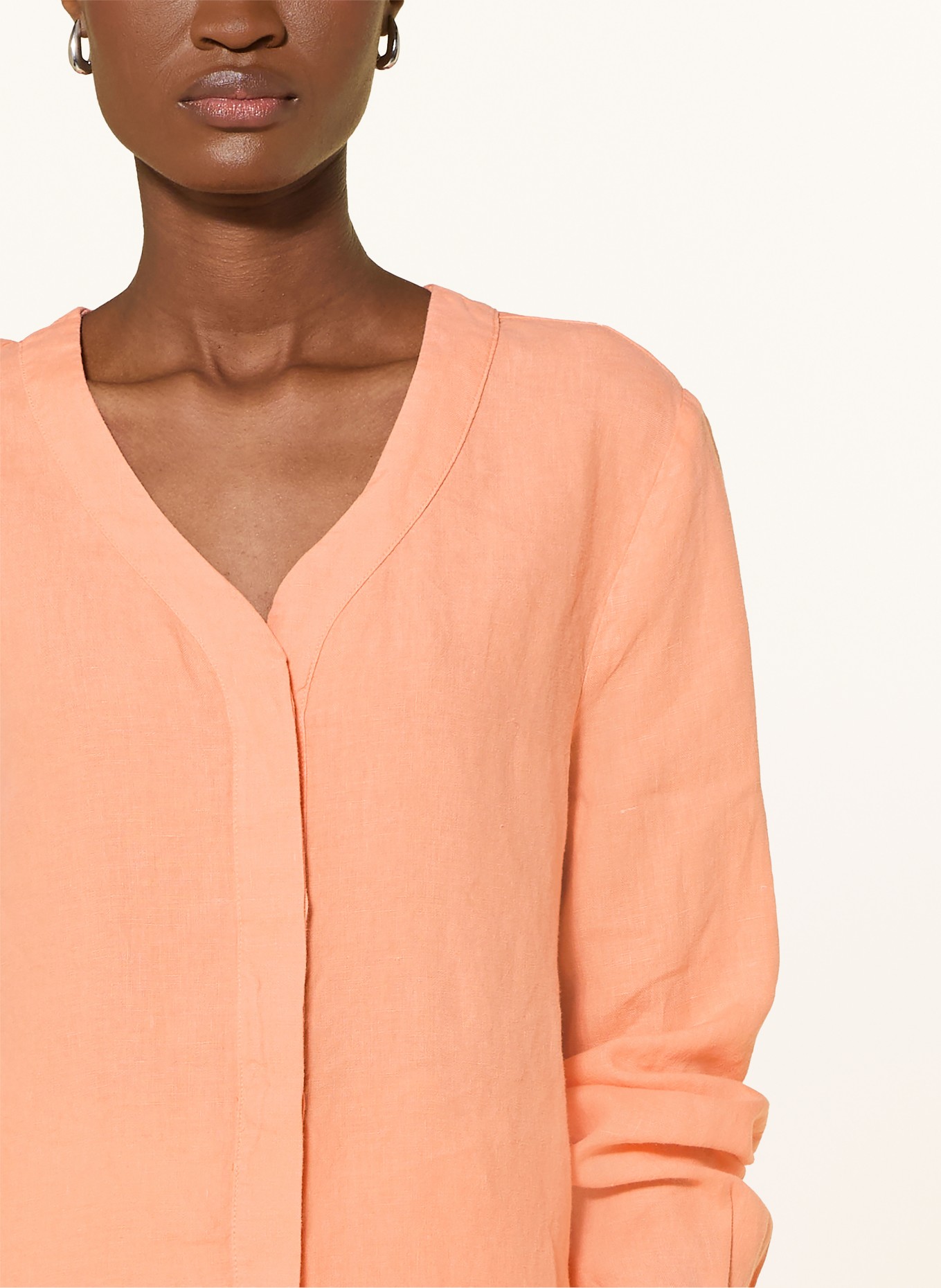 MAERZ MUENCHEN Leinenbluse: LACHS