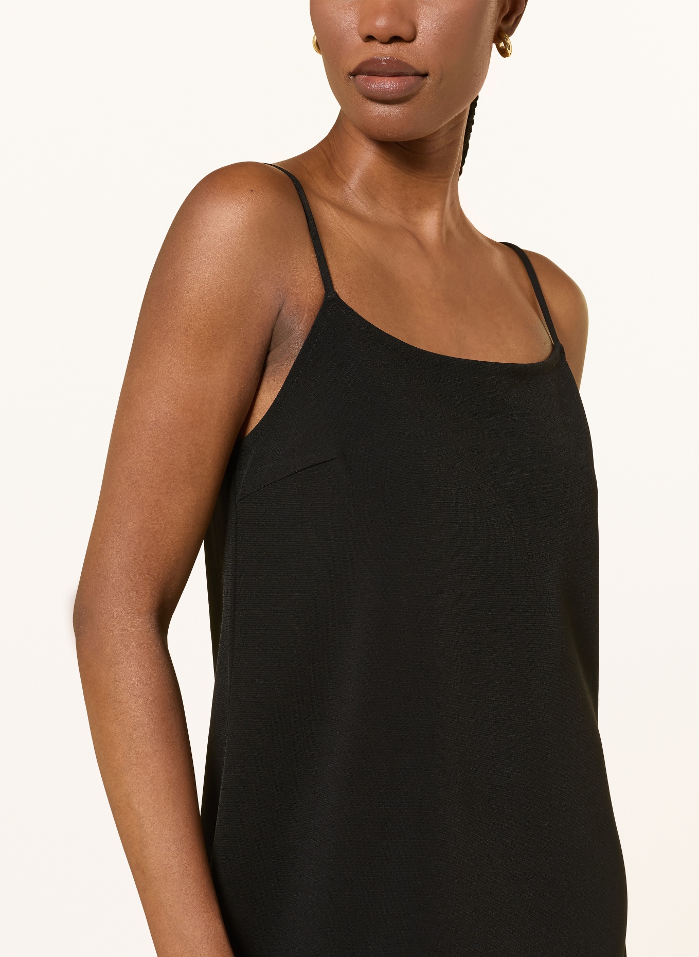 InWear Set CHARLEENEIW : Kleid und Shirt mit 3/4-Arm: SCHWARZ / BEIGE