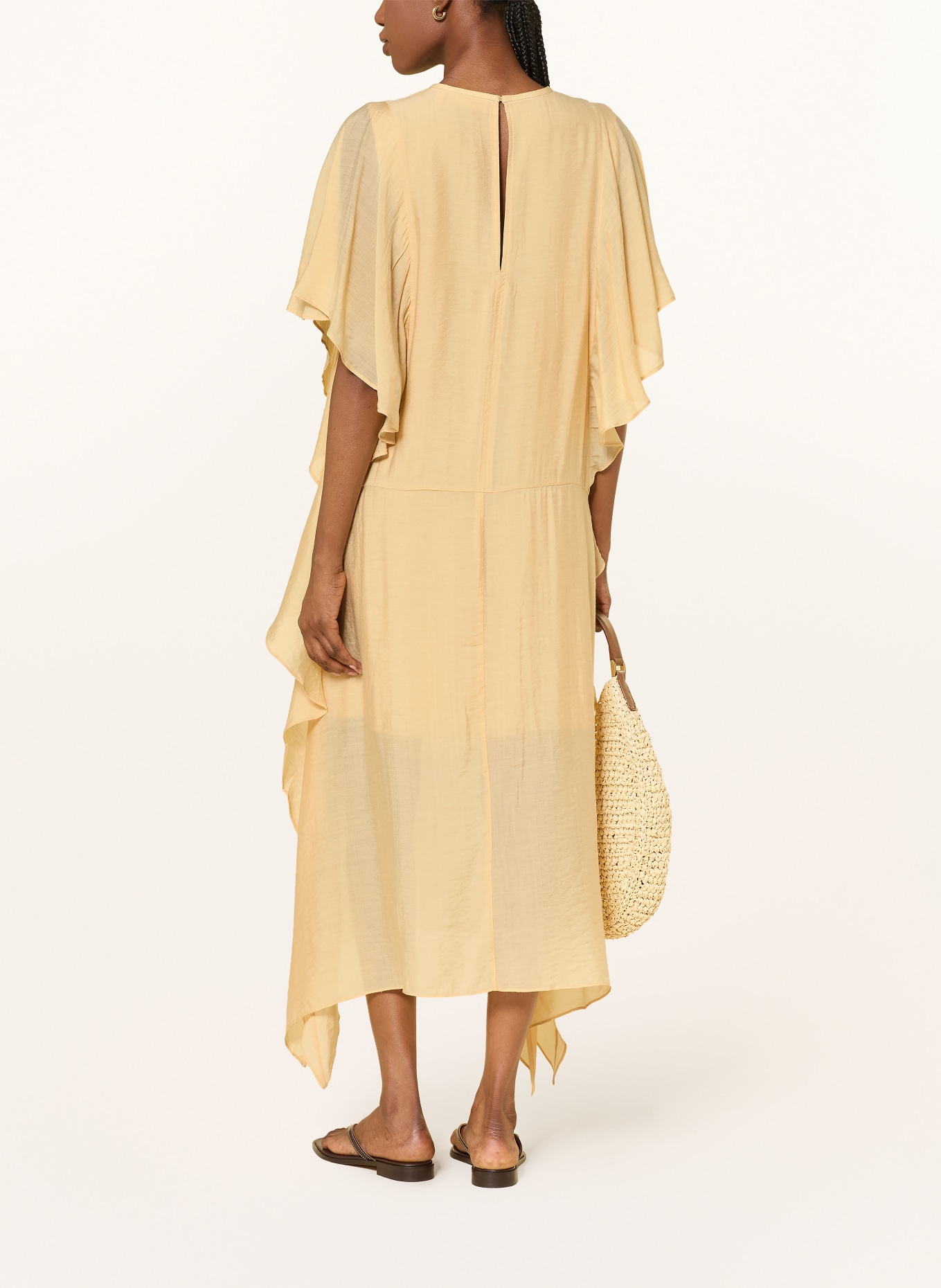 InWear LYLAIW Dress with Ruffles: LIGHT BROWN