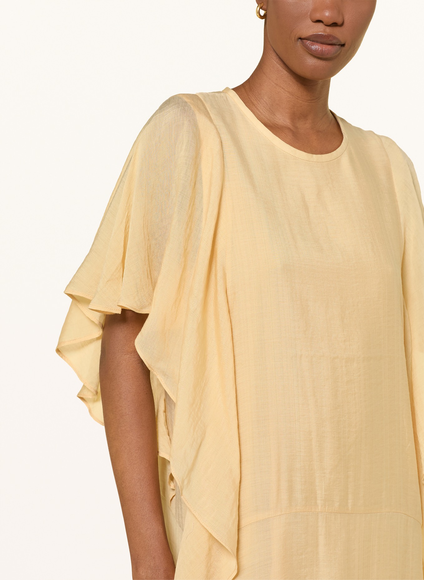 InWear LYLAIW Dress with Ruffles: LIGHT BROWN