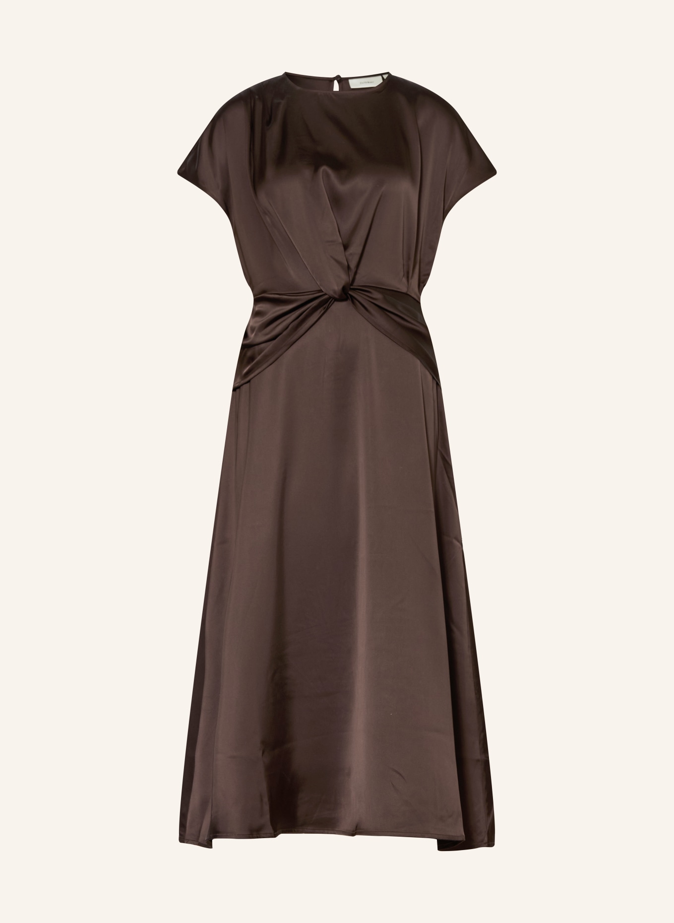 InWear Satin Dress LAKEIW: DARK BROWN