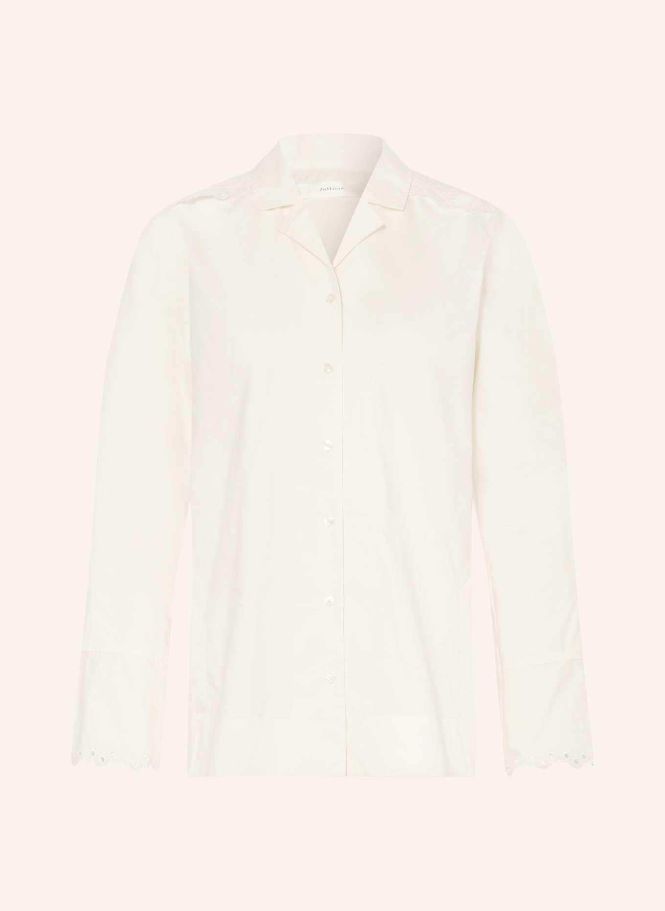 InWear Bluse LIAIW mit Lochspitze: ECRU