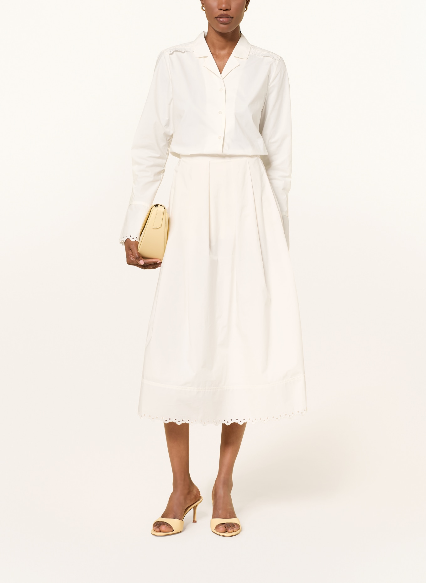 InWear Bluse LIAIW mit Lochspitze: ECRU